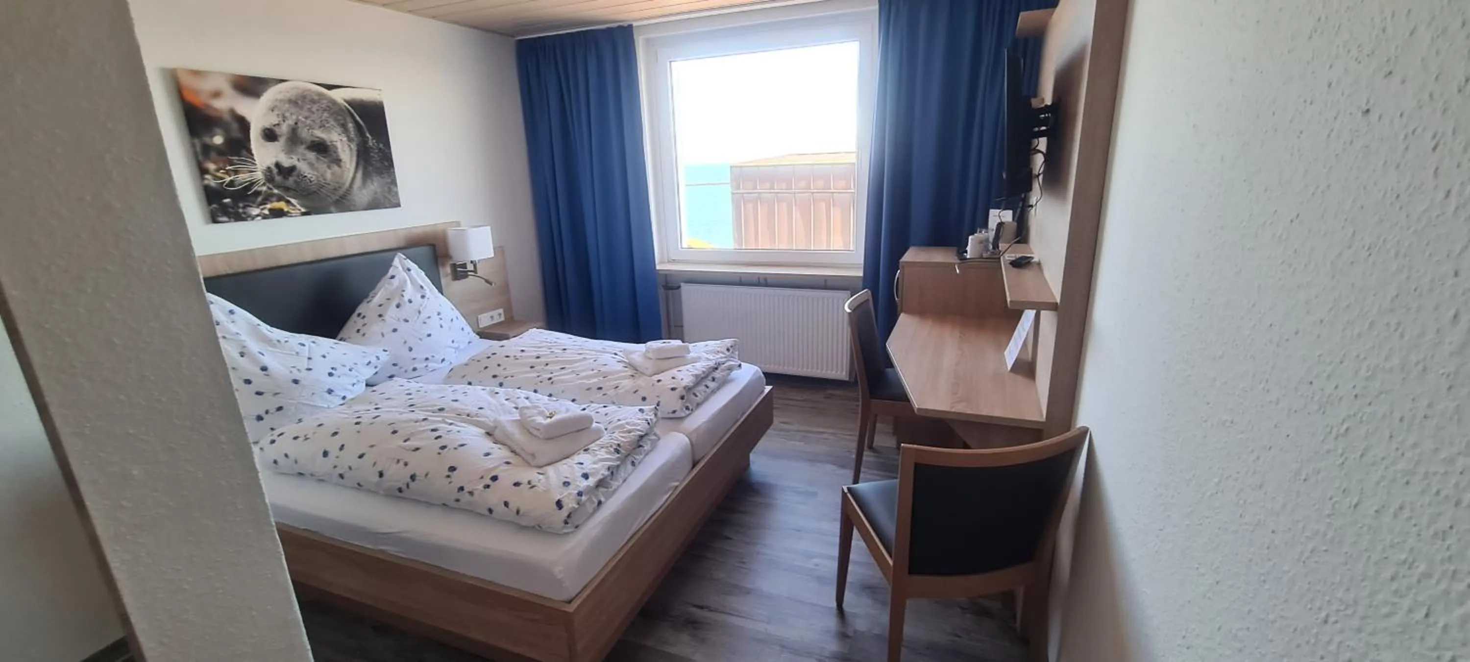 Bed in Hotel Panorama Garni