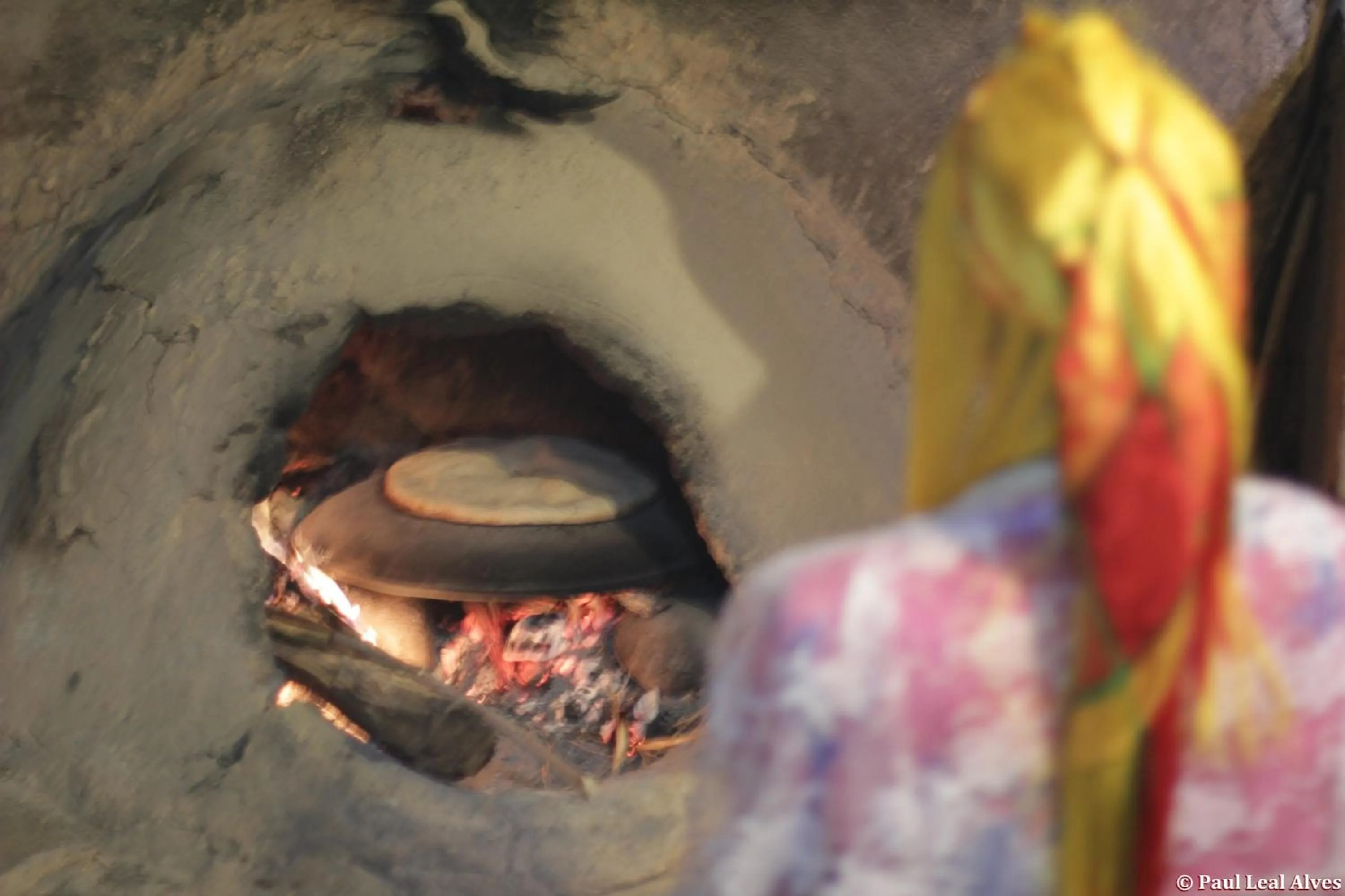 Communal kitchen in Kasbah Baha Baha
