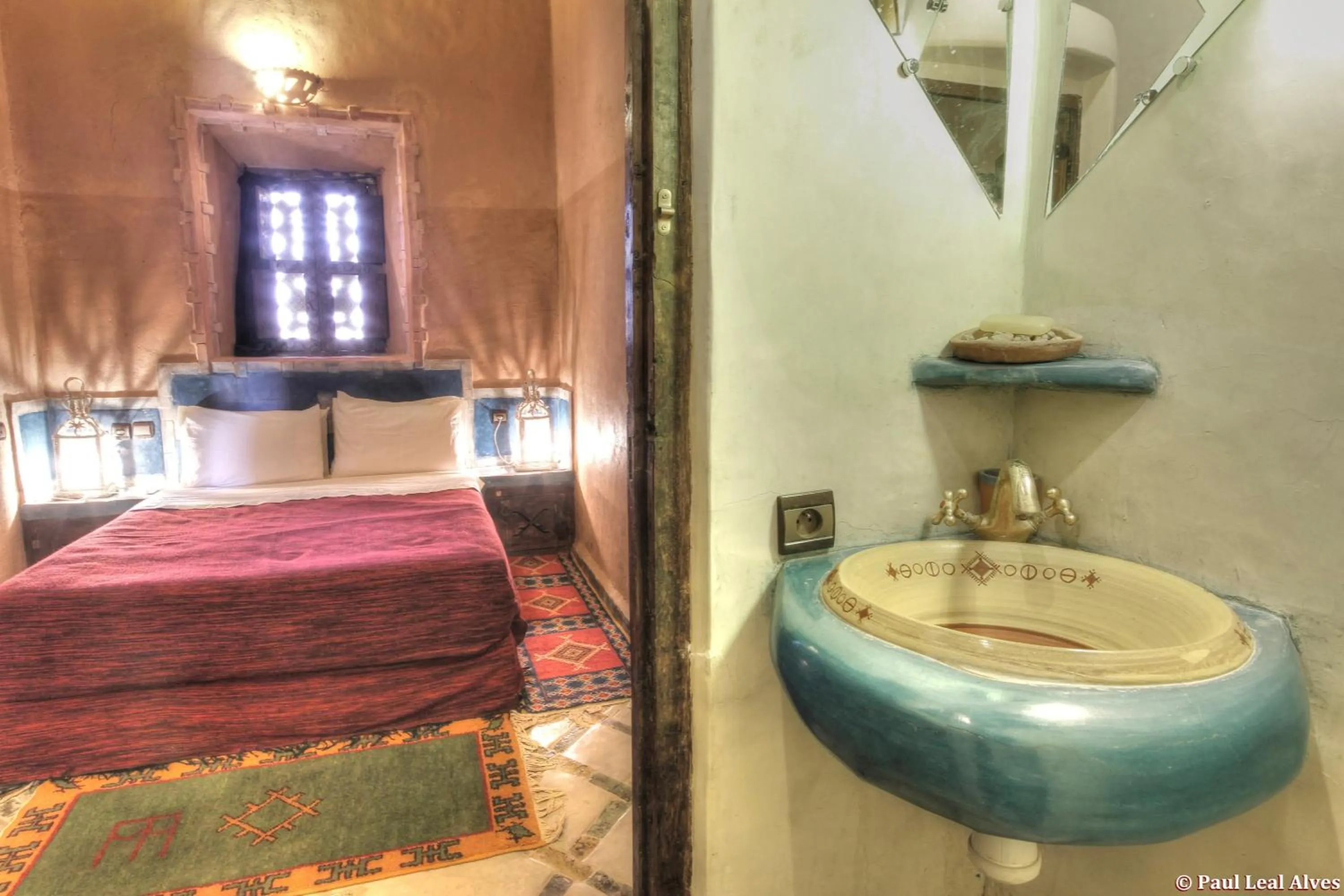 bunk bed, Bed in Kasbah Baha Baha