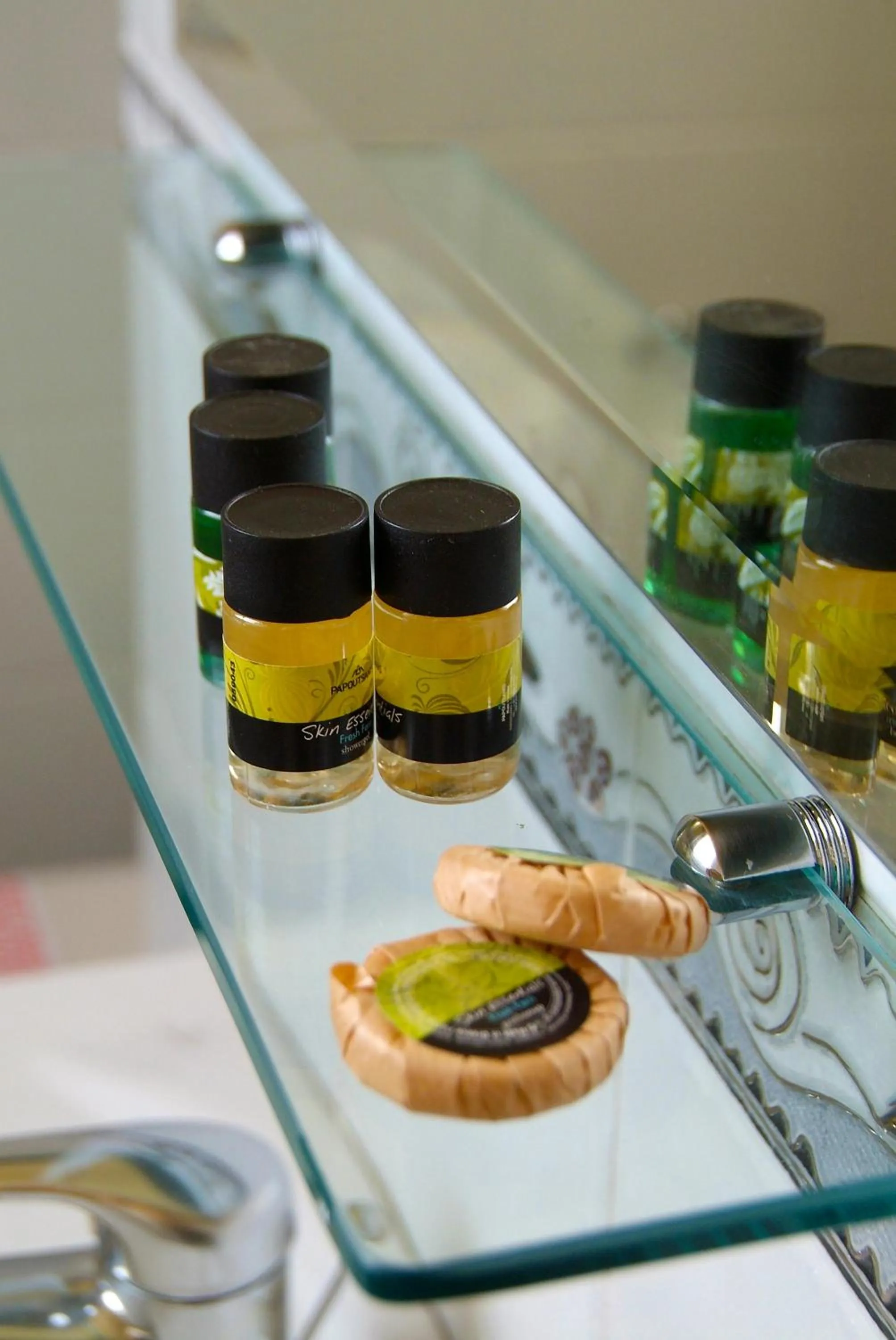 Decorative detail in Hotel Kalafati