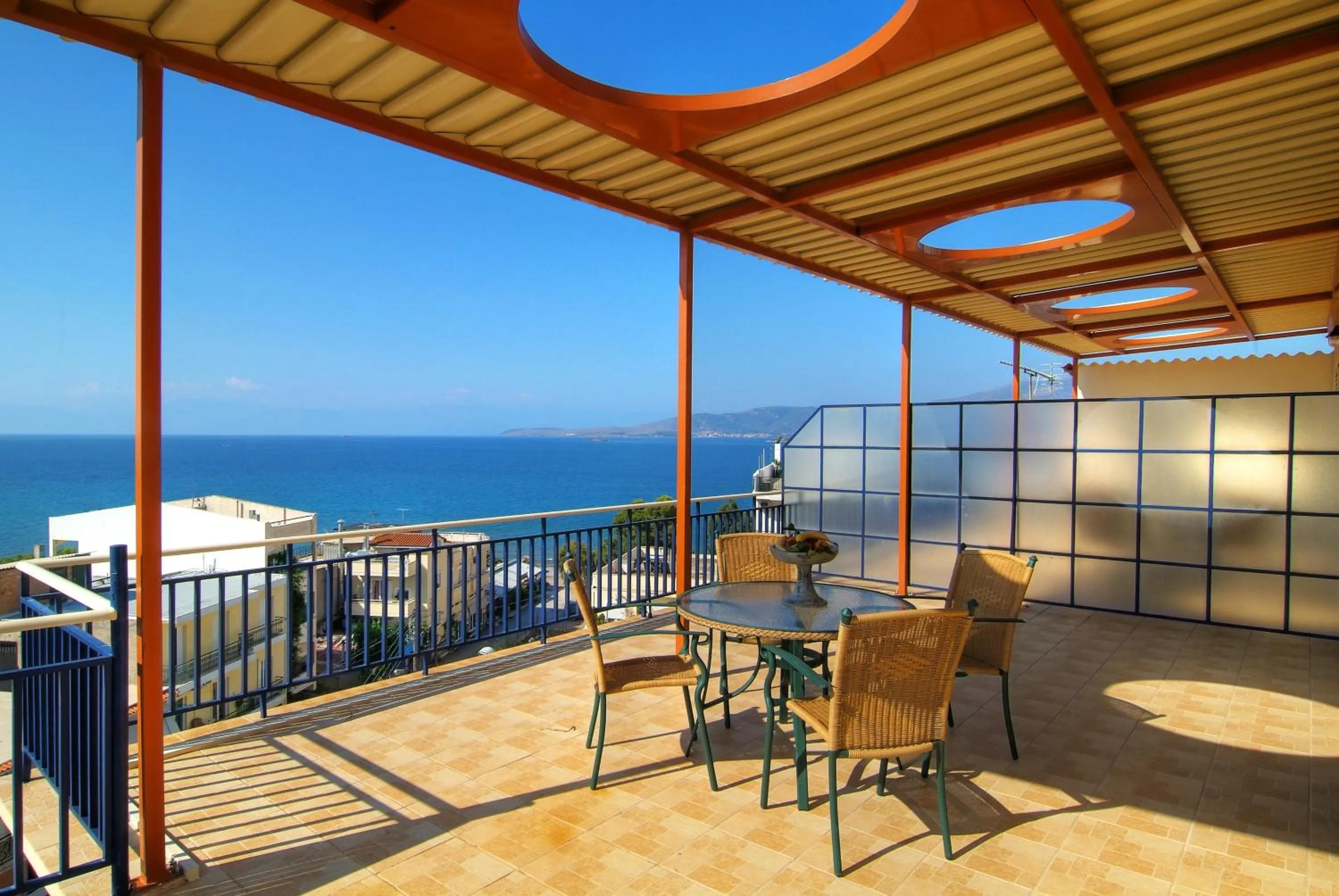 Balcony/Terrace in Hotel Kalafati