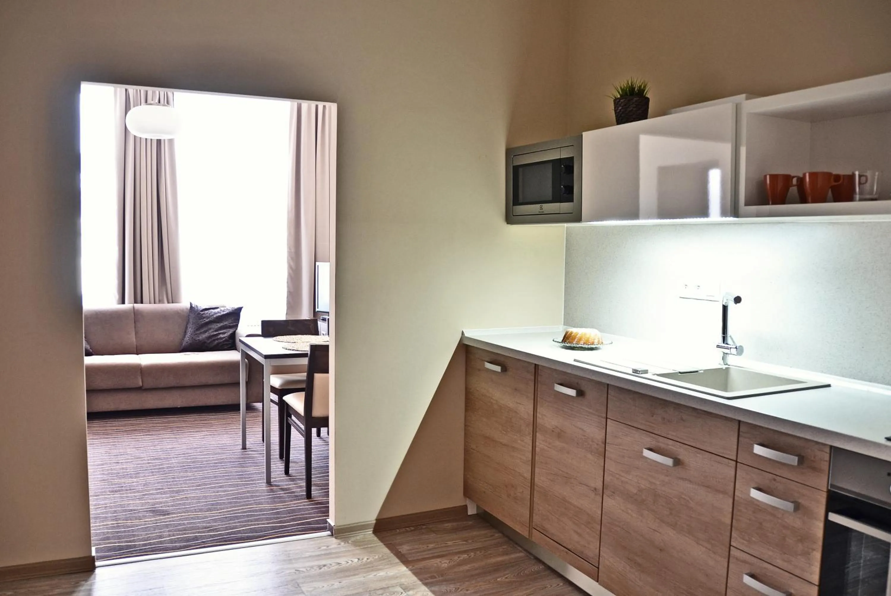 Kitchen or kitchenette, Kitchen/Kitchenette in Hotel U Hradu