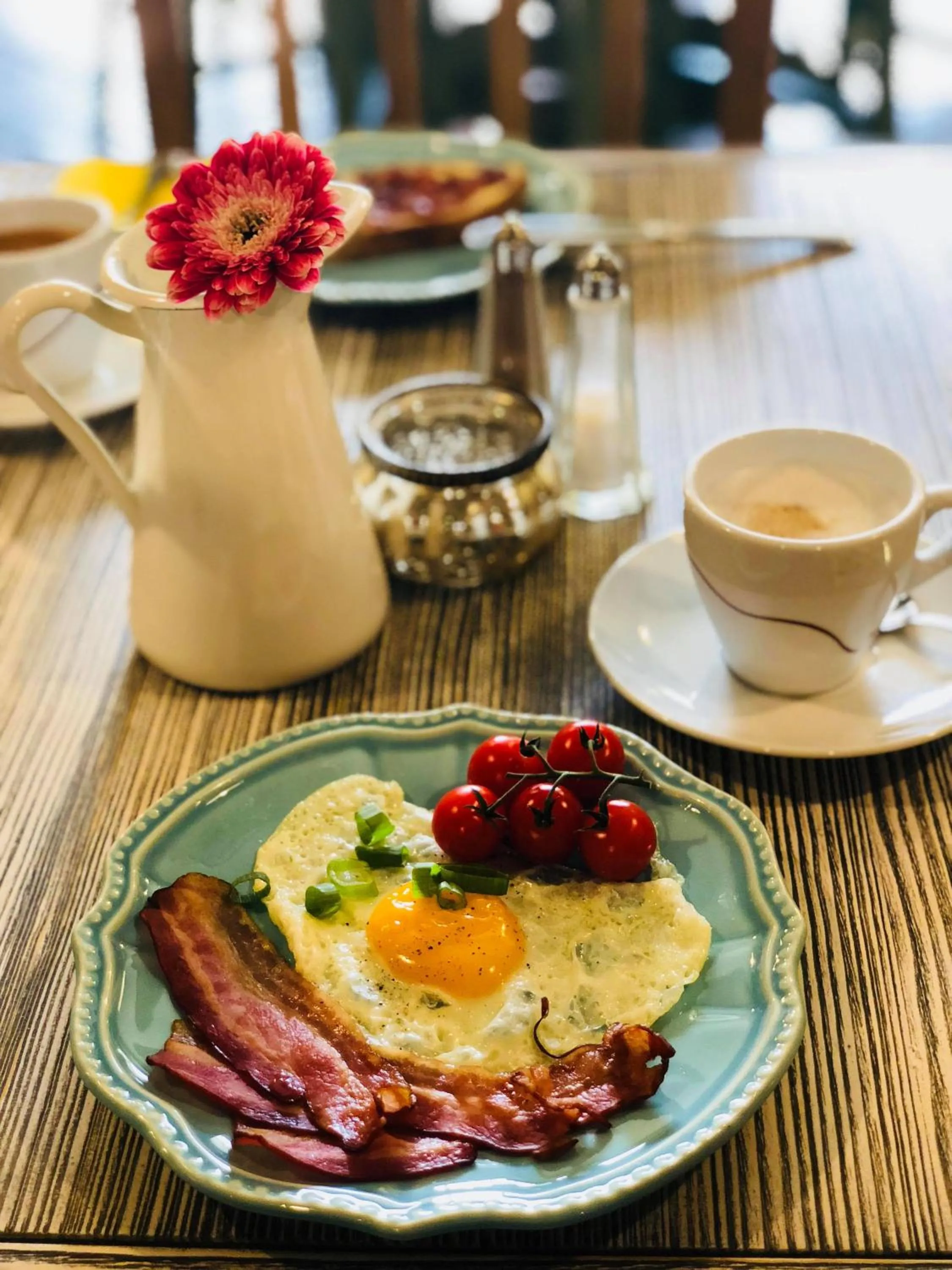 Breakfast in Hotel U Hradu