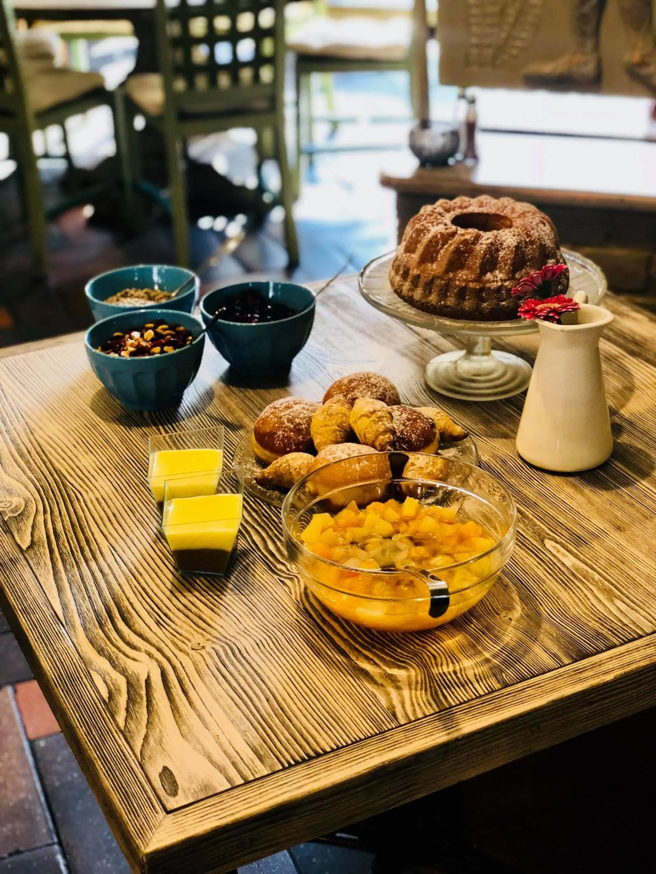 Breakfast in Hotel U Hradu