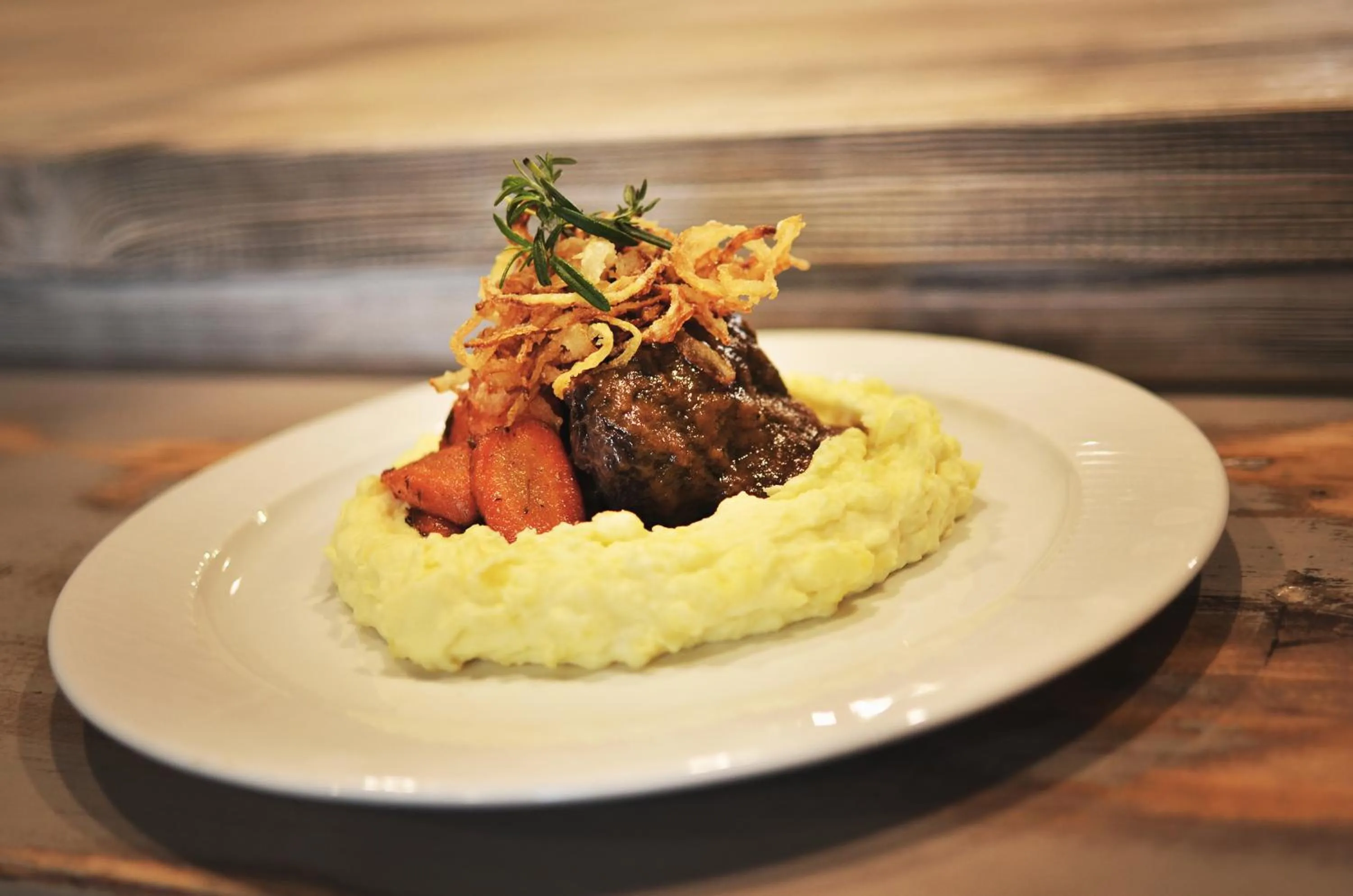 Food close-up in Hotel U Hradu