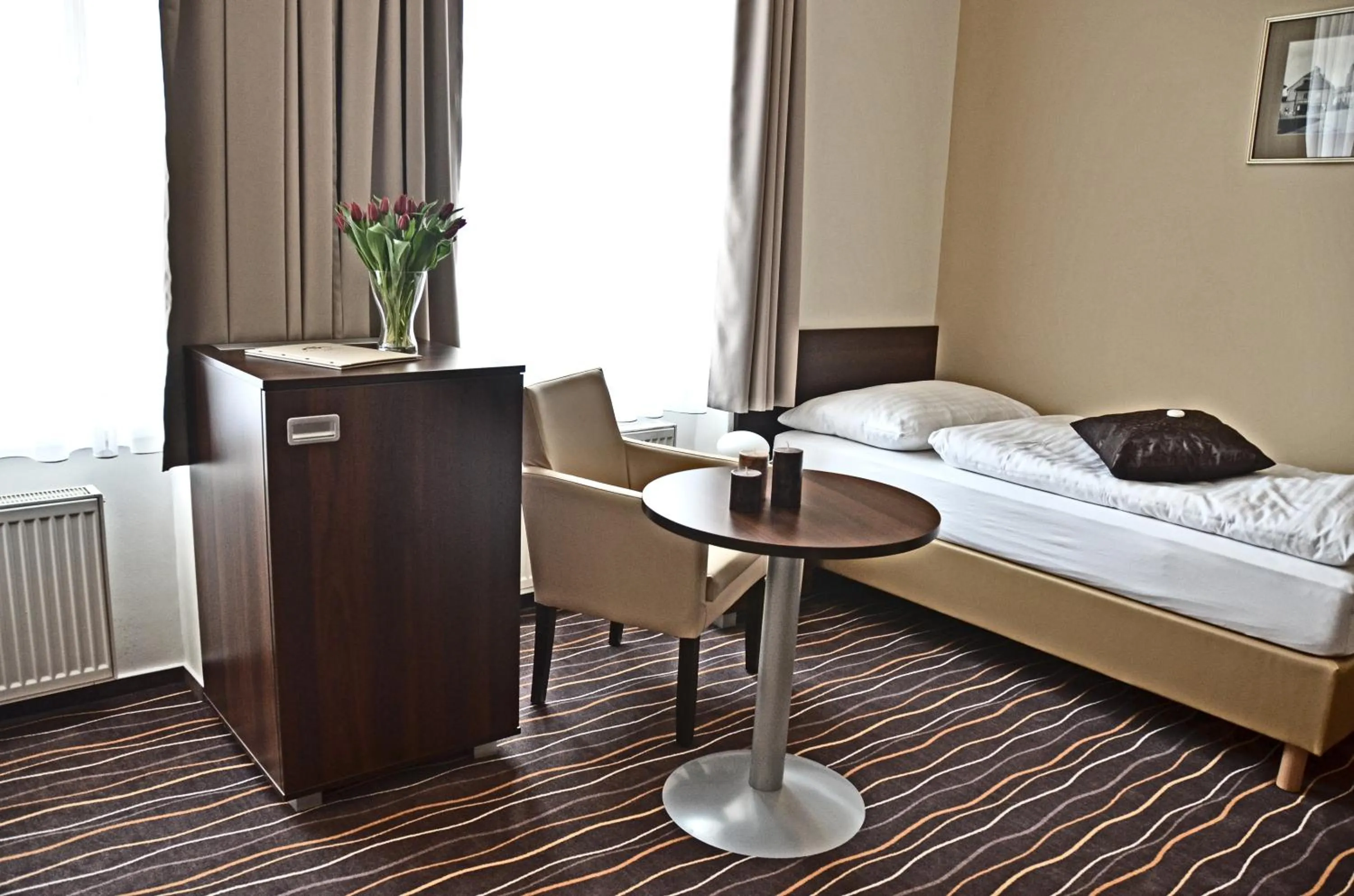 Photo of the whole room, Bed in Hotel U Hradu