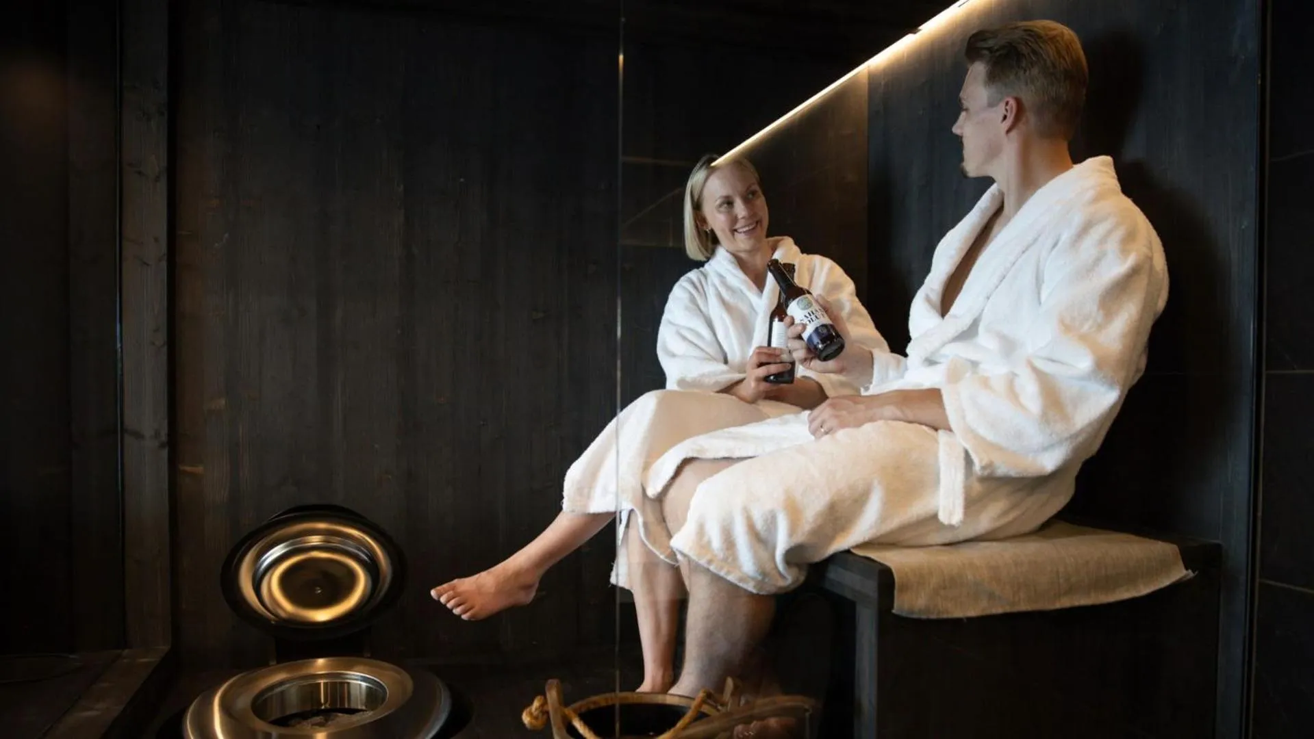 Sauna in Sahanlahti Resort