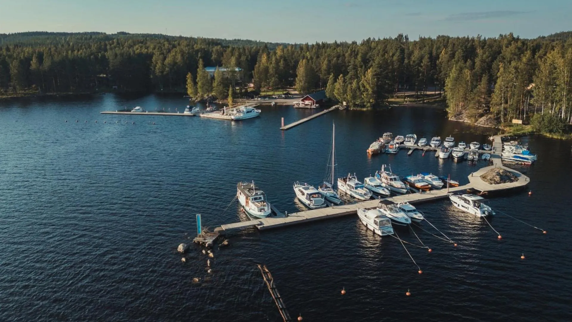 Bird's eye view in Sahanlahti Resort