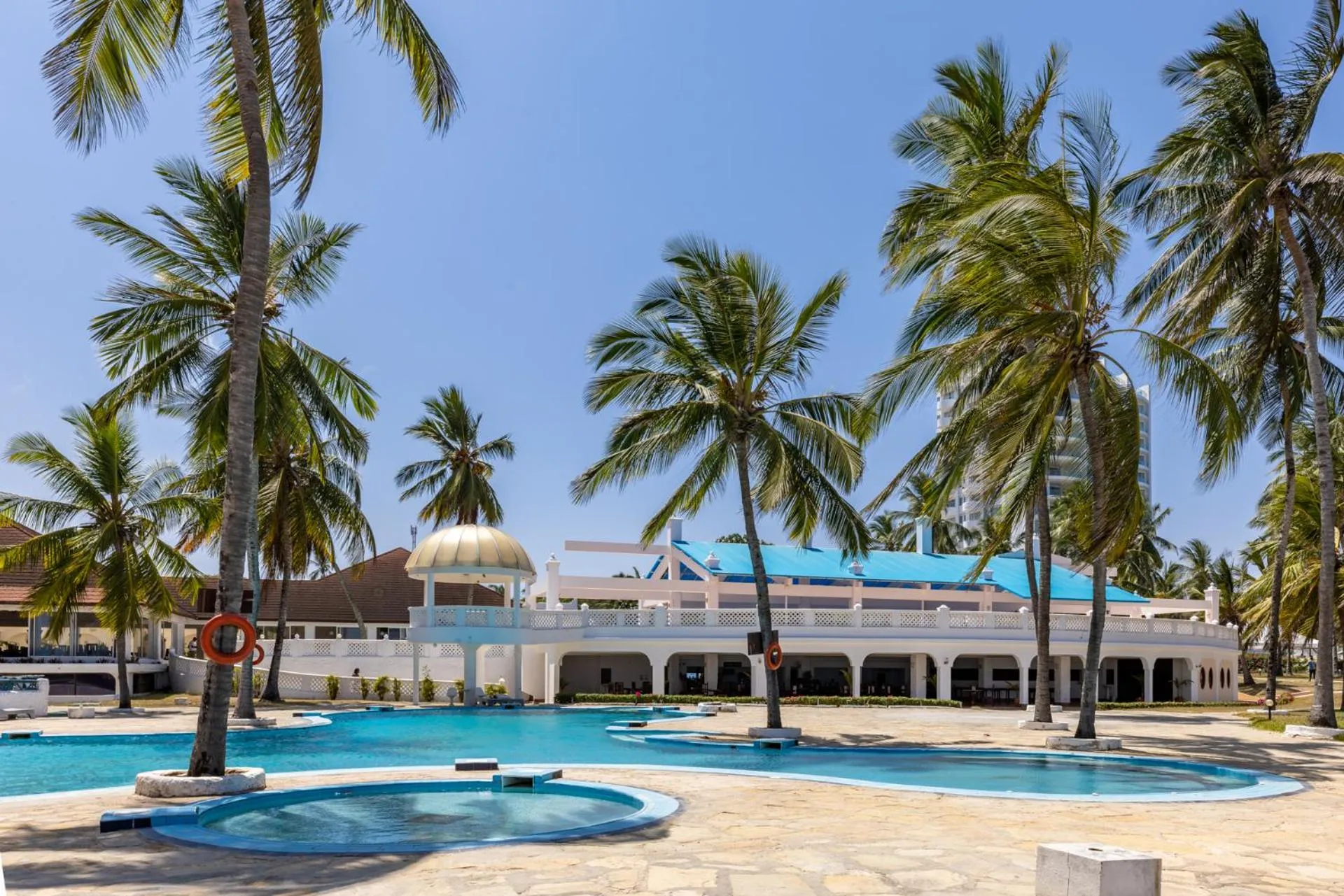 Pool view in Sun N Sand Beach Resort