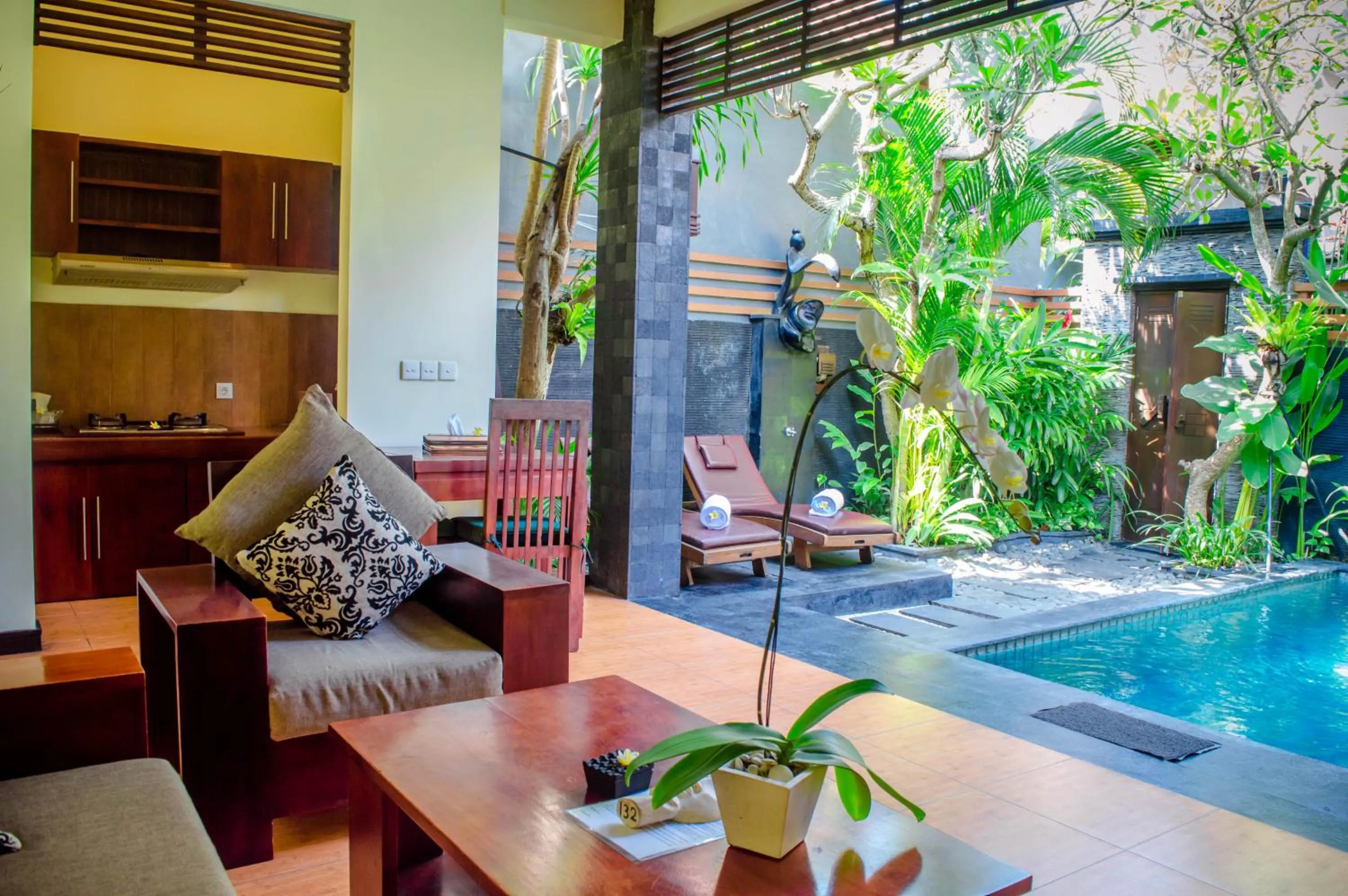 Living room in The Bali Dream Villa Seminyak
