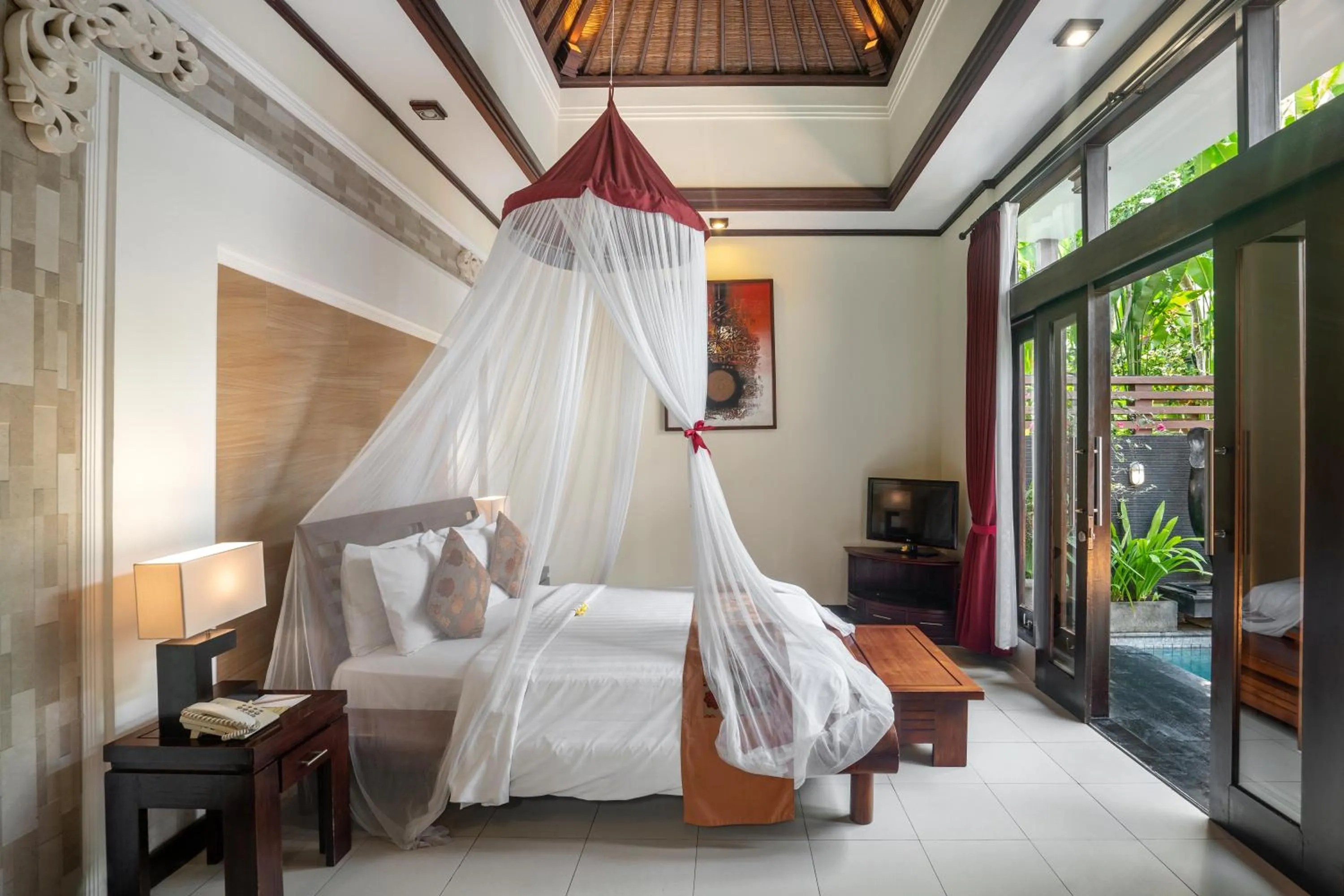 Bed in The Bali Dream Villa Seminyak