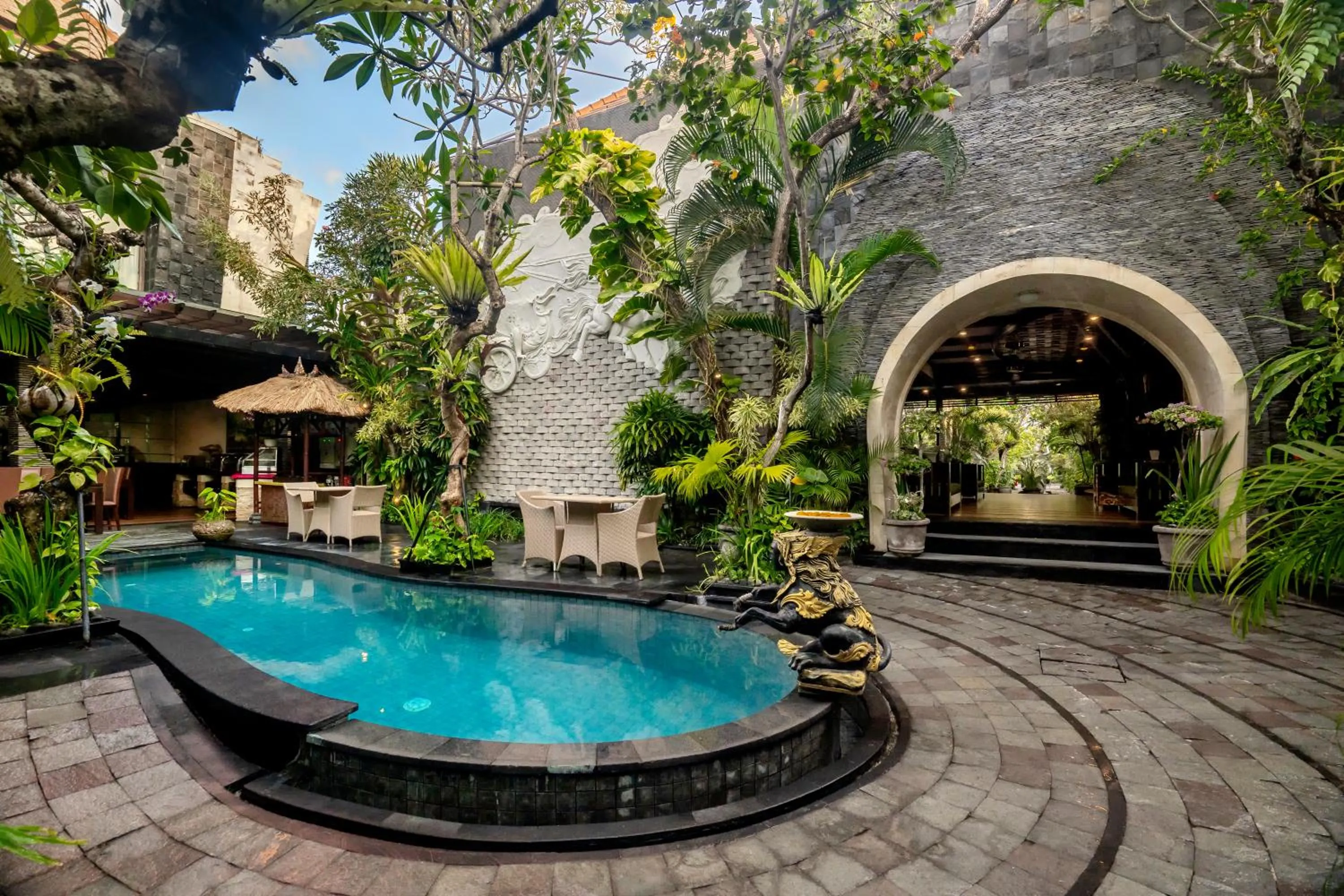 Property building in The Bali Dream Villa Seminyak