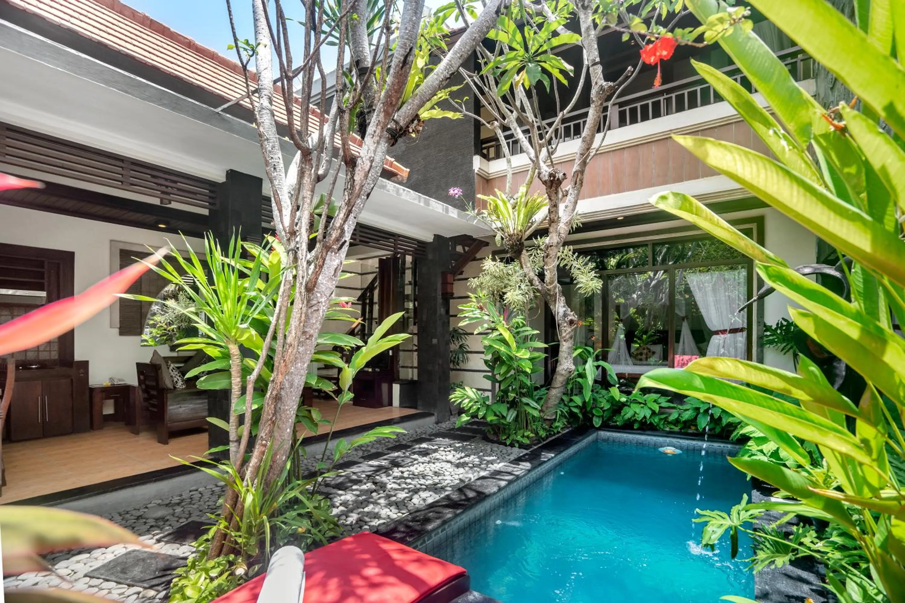 Pool view in The Bali Dream Villa Seminyak