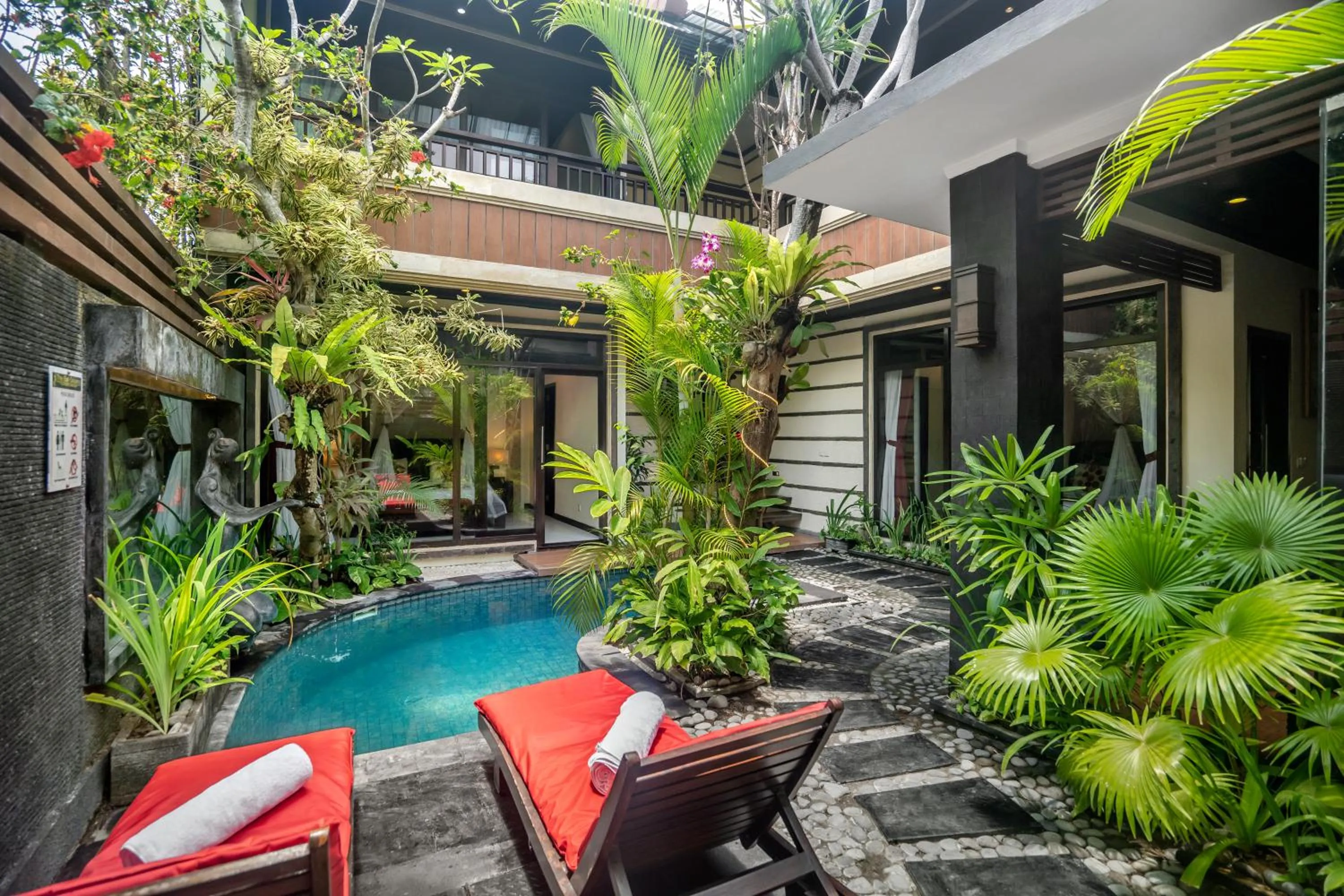 Shower in The Bali Dream Villa Seminyak