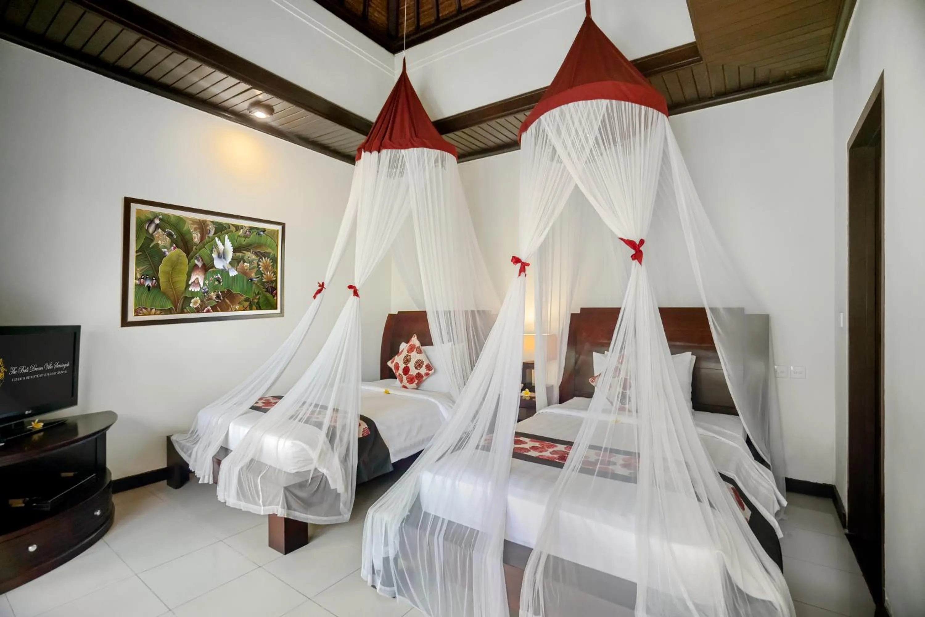 Bed in The Bali Dream Villa Seminyak