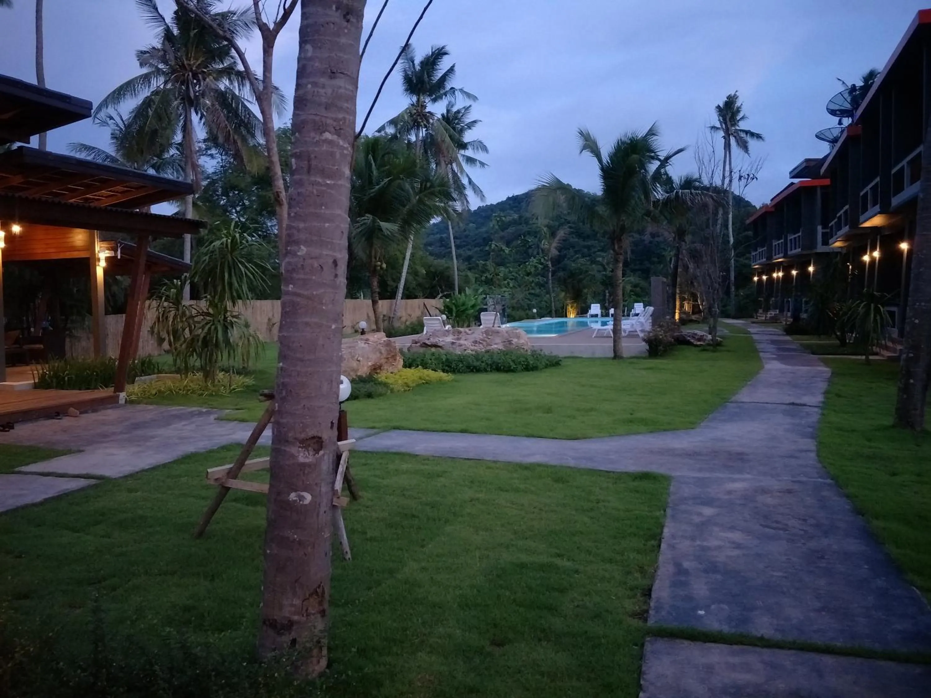 Garden view in Lanta Infinity Resort - SHA Extra Plus