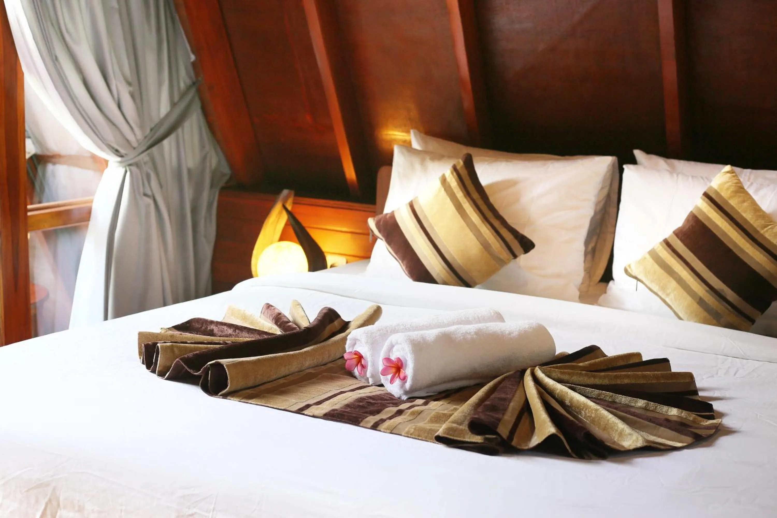 Bed in Dewantara Boutique Villa Resort Bali