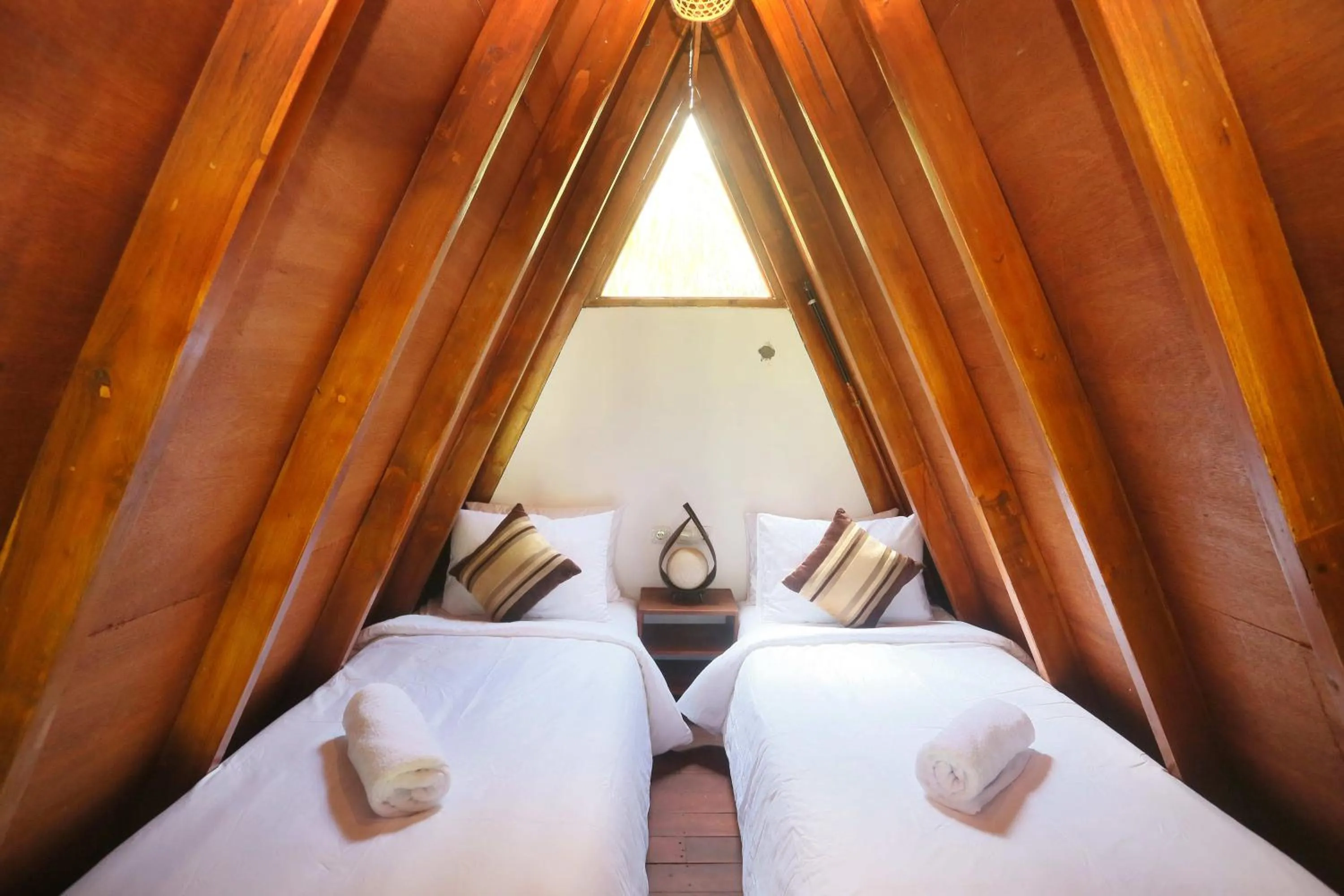 Bed in Dewantara Boutique Villa Resort Bali