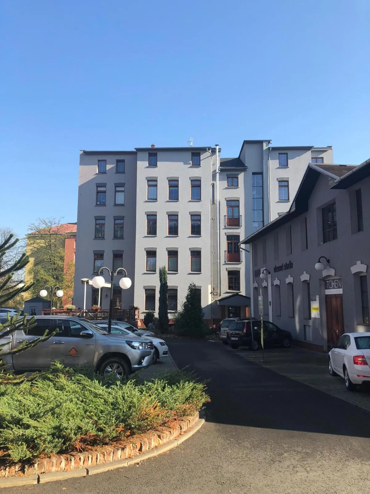 Property building in Hotel na Kafkové