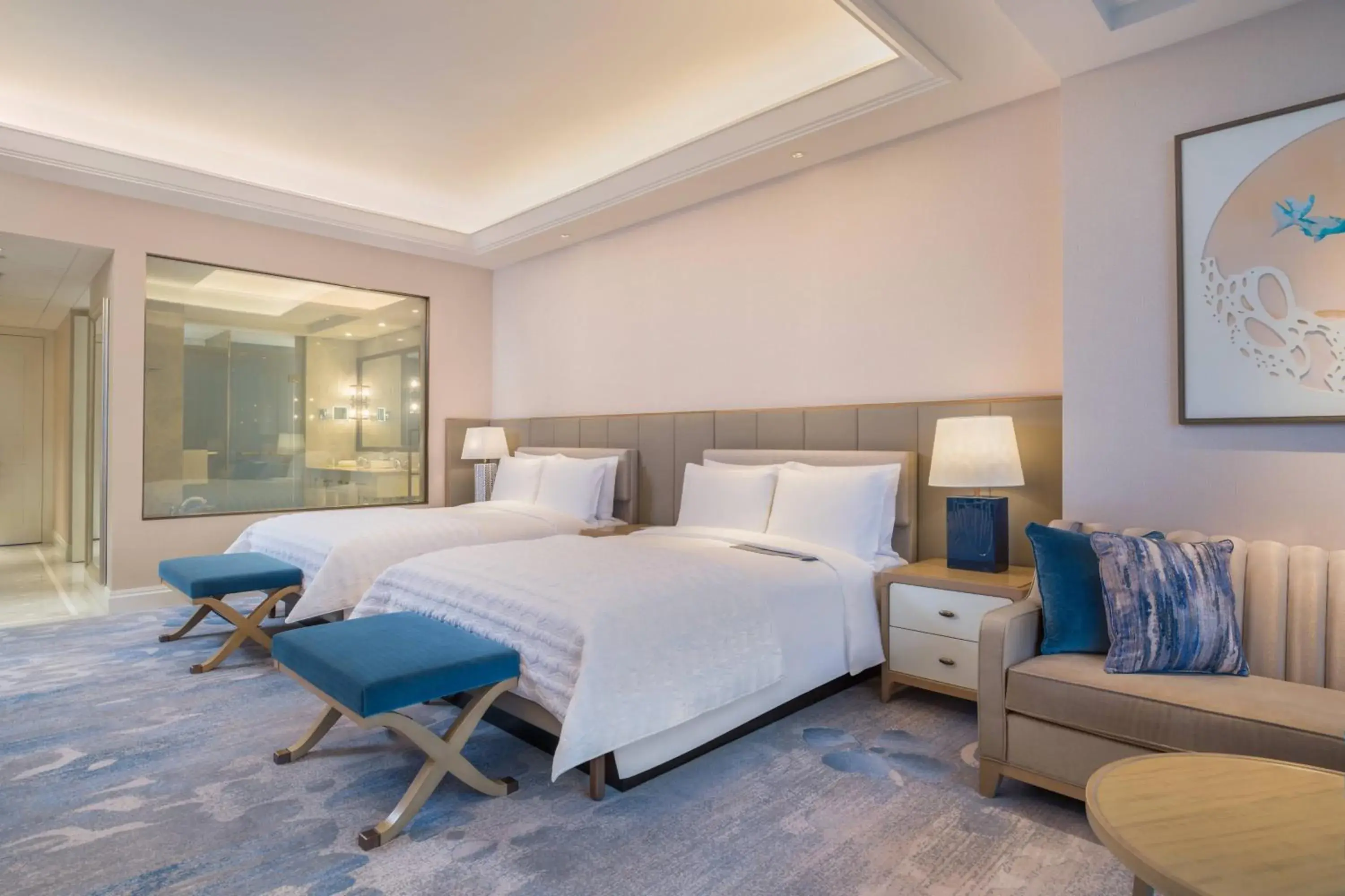 Classic Twin Room in Le Meridien Suzhou, Suzhou Bay Classic Twin Room in Le Meridien Suzhou, Suzhou Bay