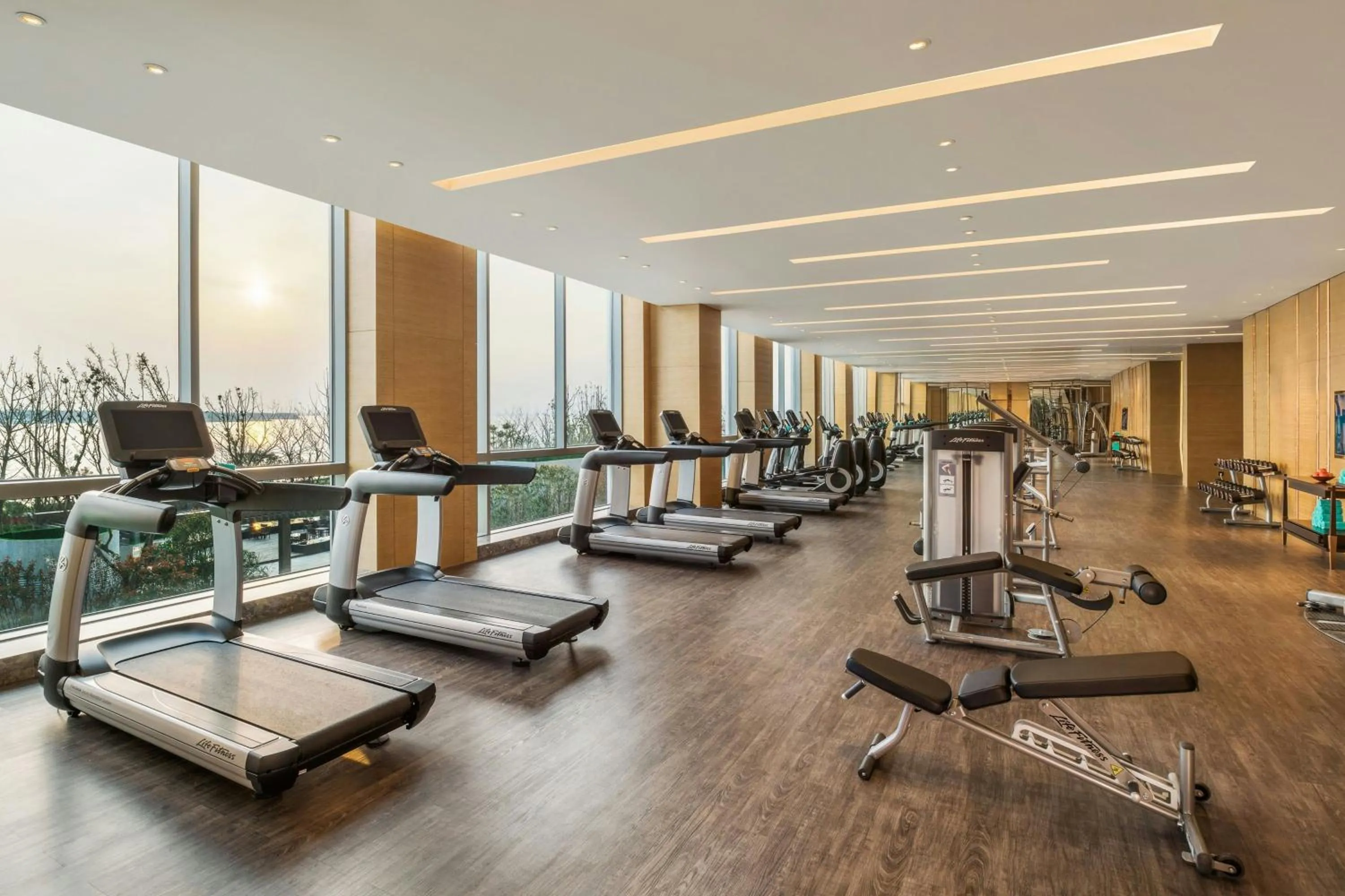 Fitness centre/facilities in Le Meridien Suzhou, Suzhou Bay