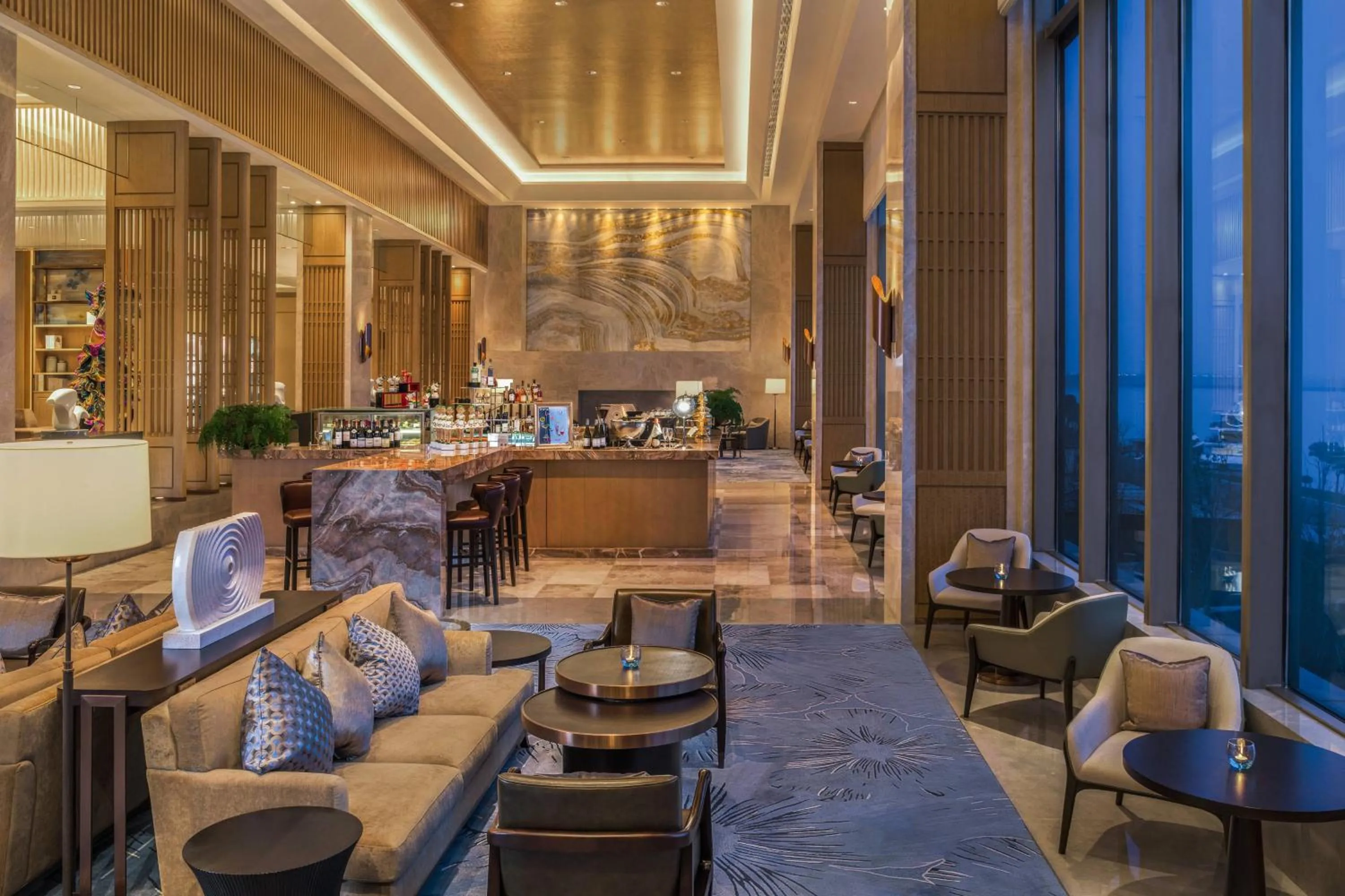 Lobby or reception in Le Meridien Suzhou, Suzhou Bay