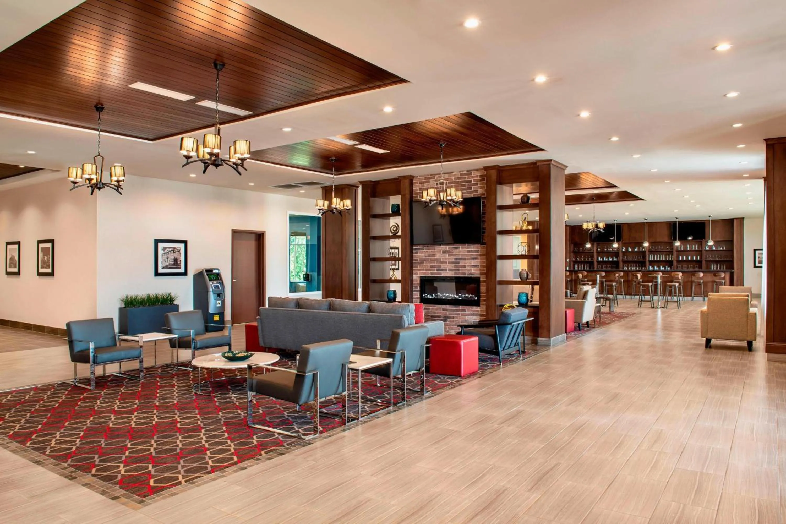 Lobby or reception in Four Points by Sheraton Grande Prairie