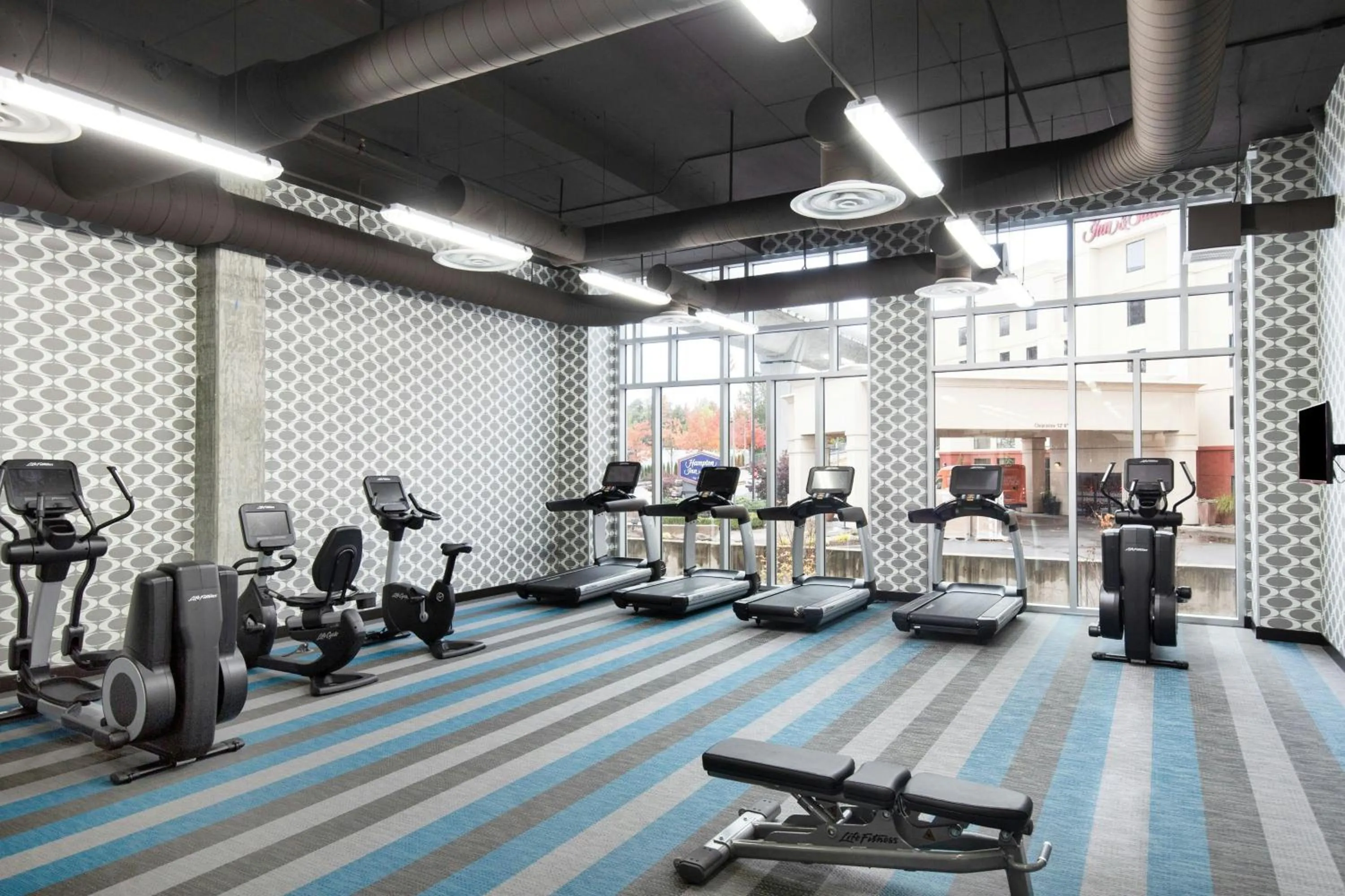 Fitness centre/facilities in Aloft Seattle Sea-Tac Airport