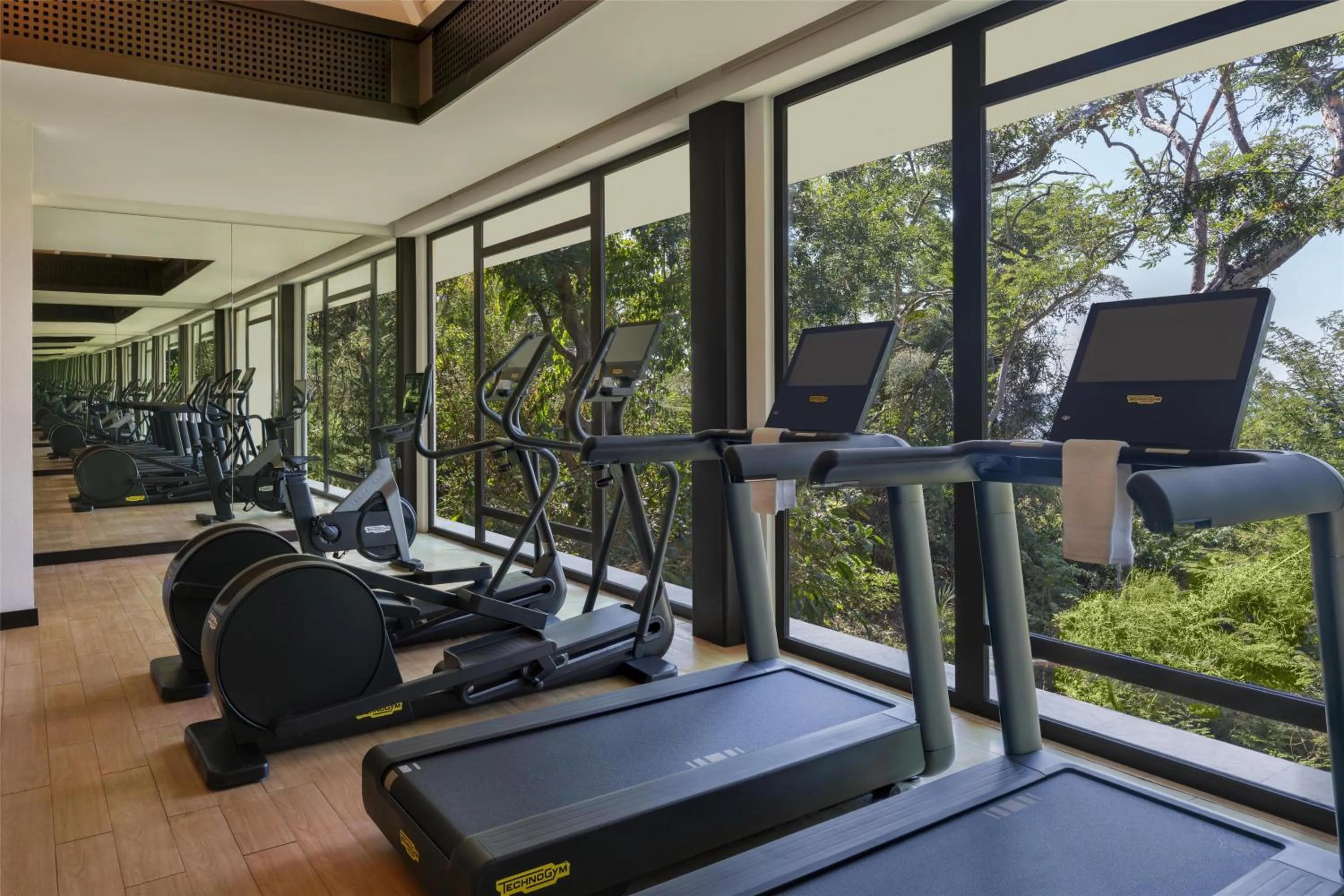 Fitness centre/facilities in Banyan Tree Cabo Marques