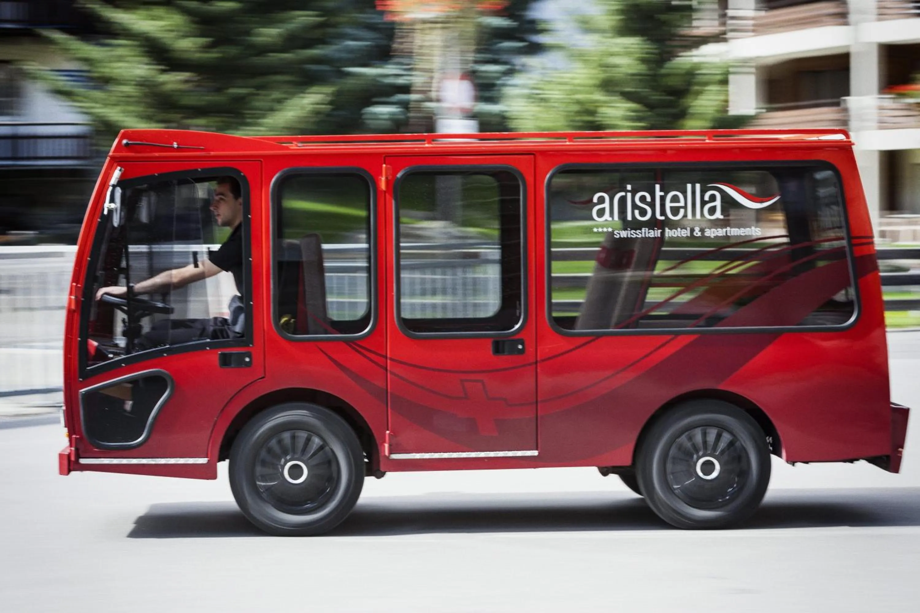 shuttle in Hotel Aristella Swissflair