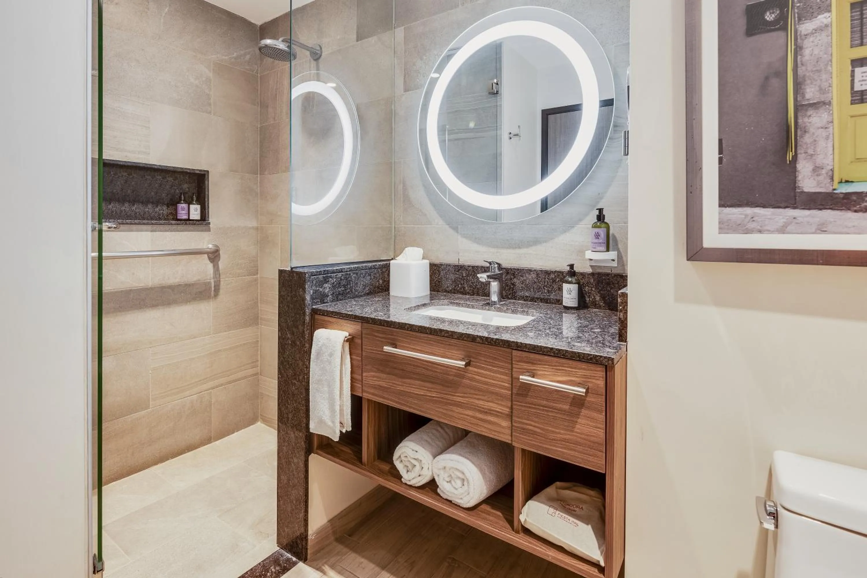 Bathroom in Fiesta Inn Suites Aeropuerto del Bajío