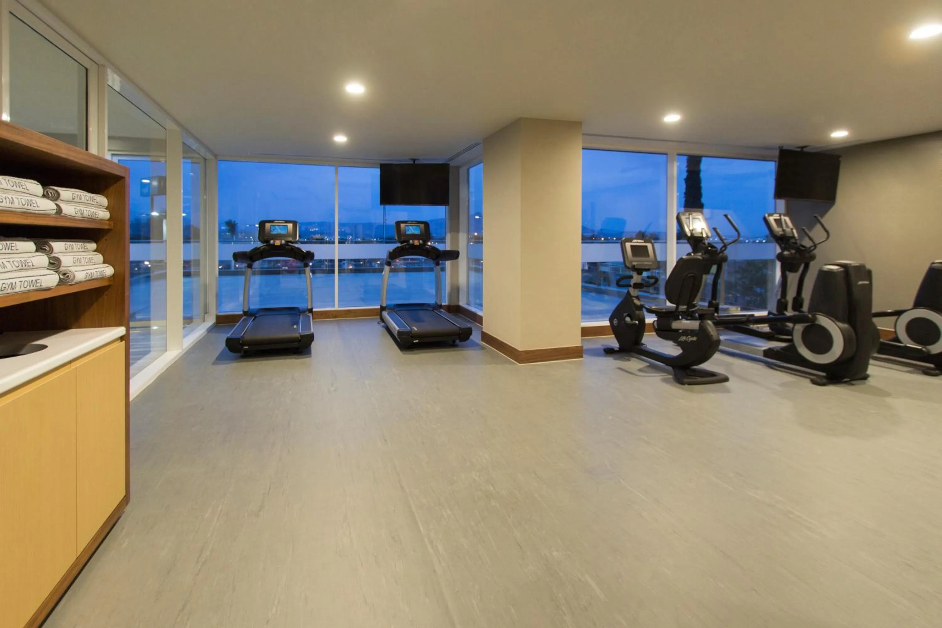 Fitness centre/facilities in Fiesta Inn Suites Aeropuerto del Bajío