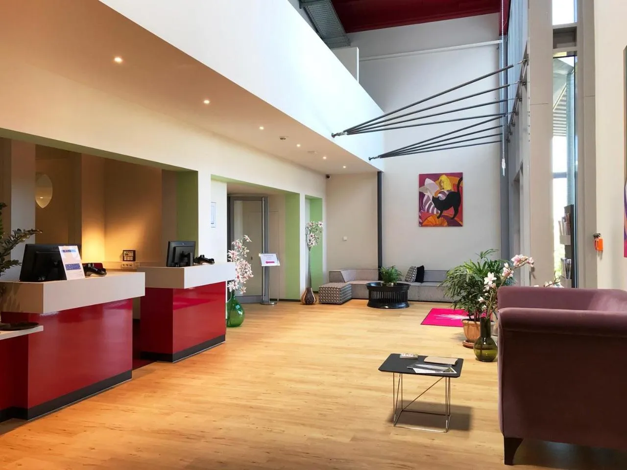 Lobby or reception in Hotel Calamus - 4 Sterne Superior