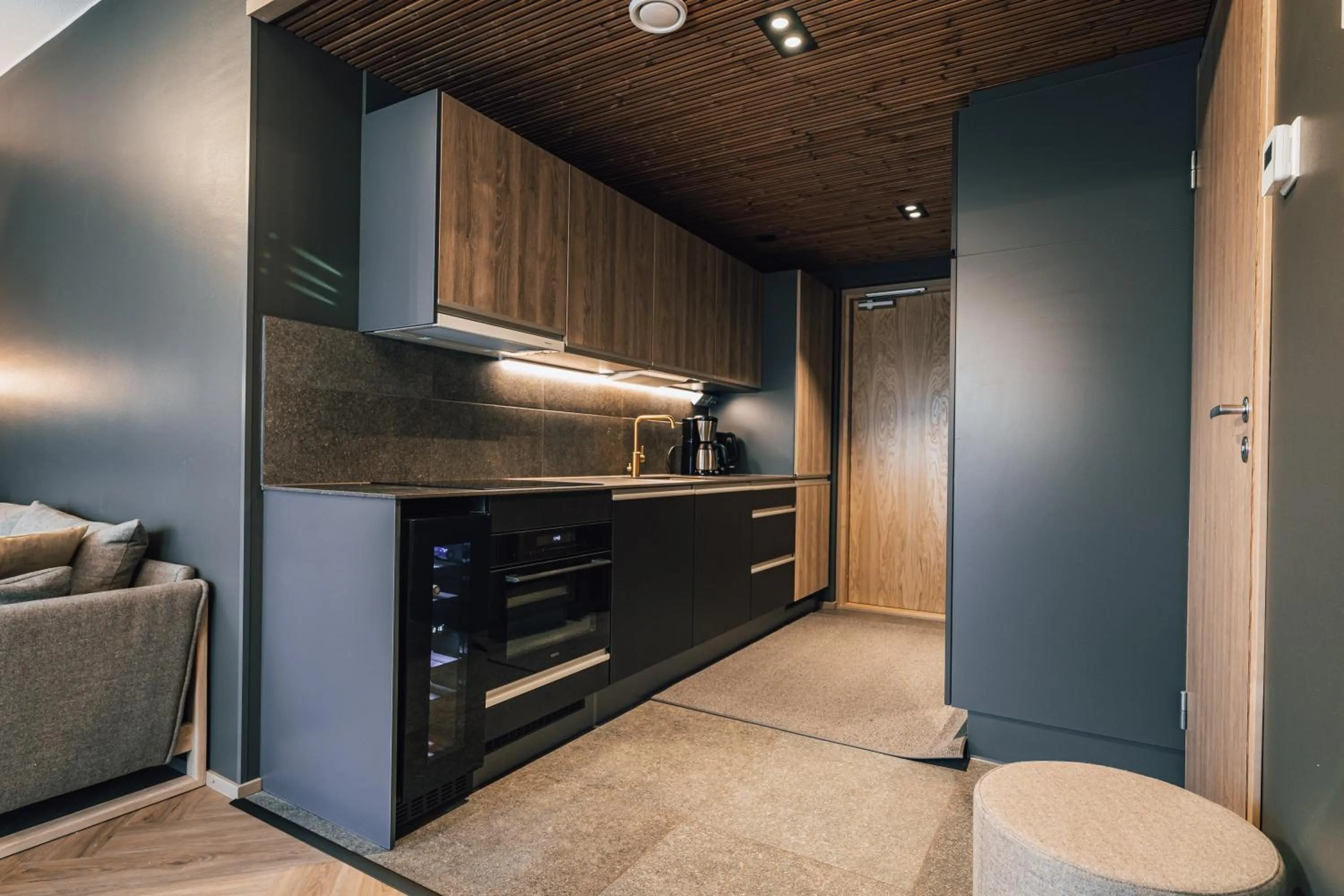 Kitchen or kitchenette in Tahko Spa Hotel