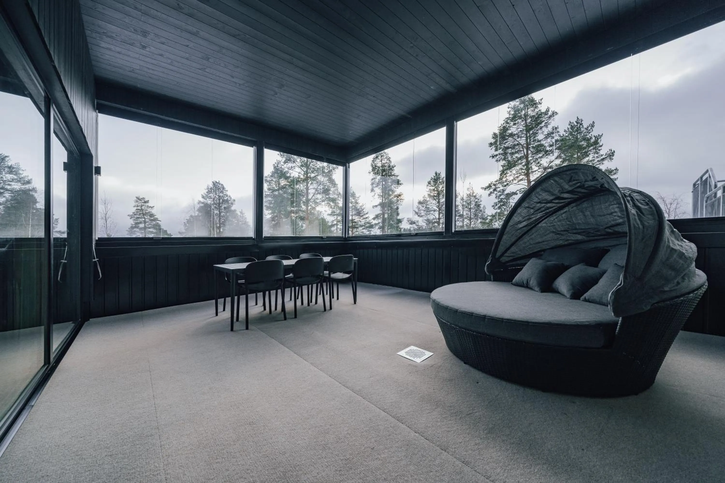 Patio in Tahko Spa Hotel