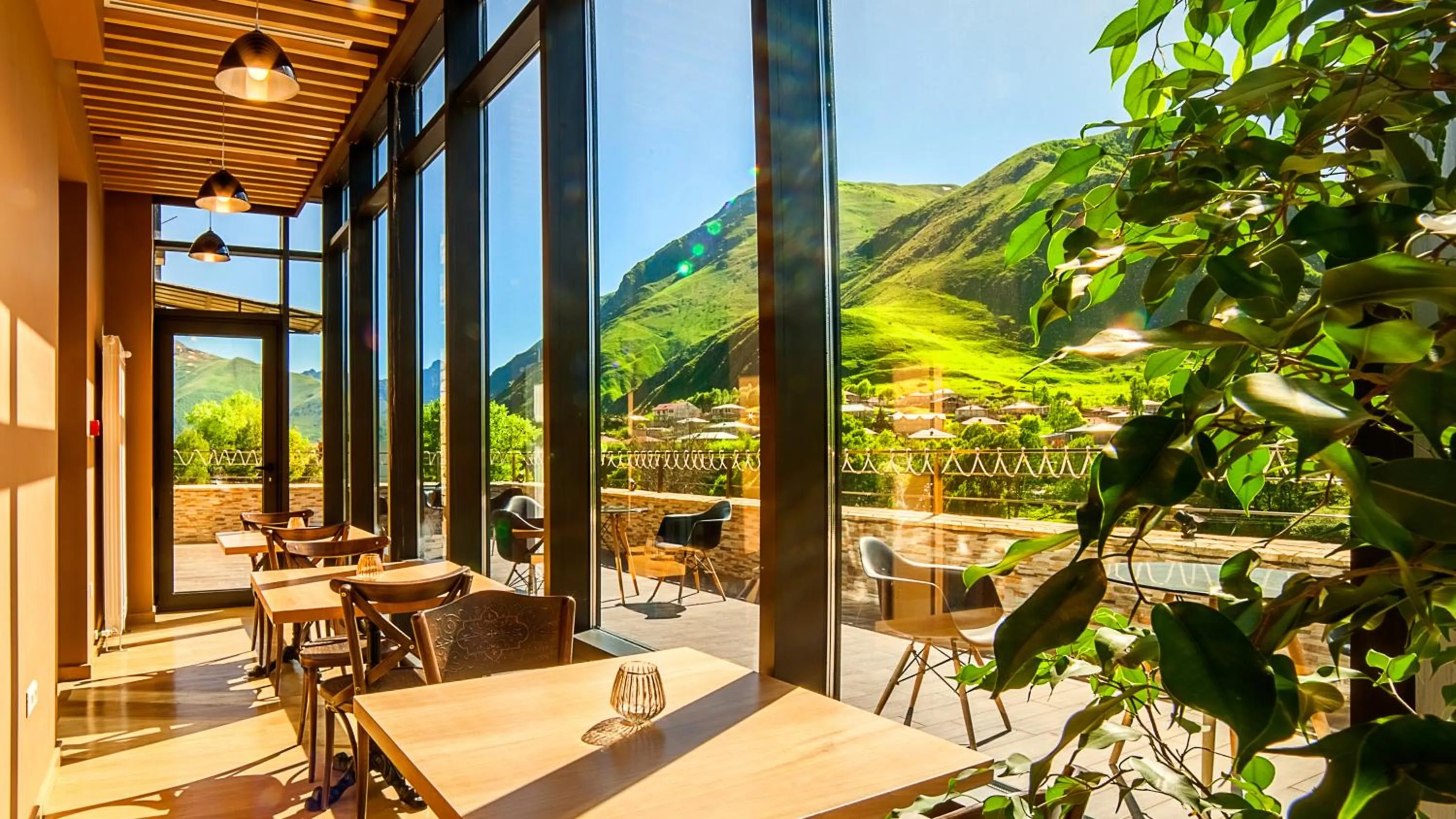 Restaurant/places to eat in Porta Caucasia Kazbegi