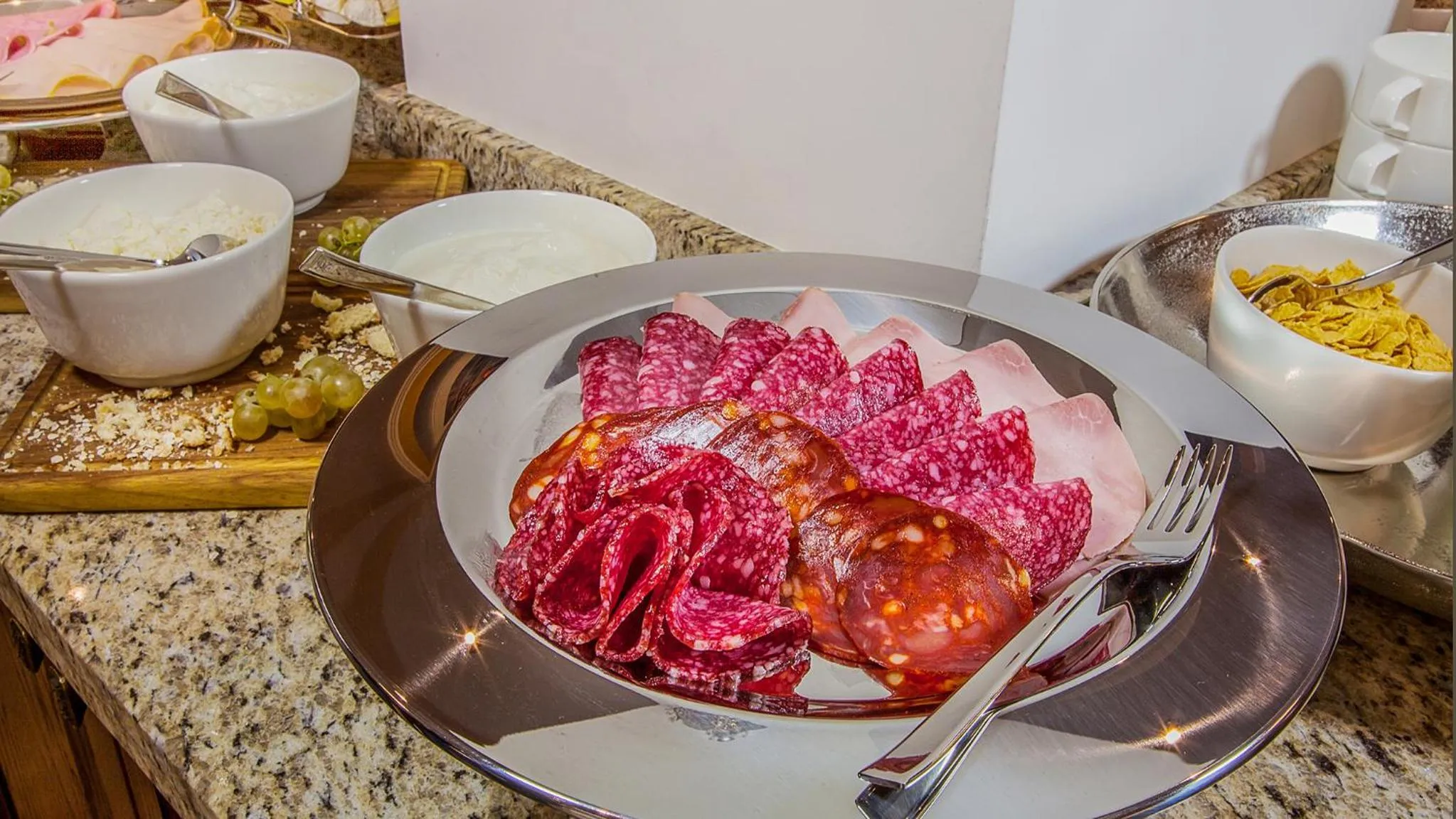 Breakfast in Porta Caucasia Kazbegi