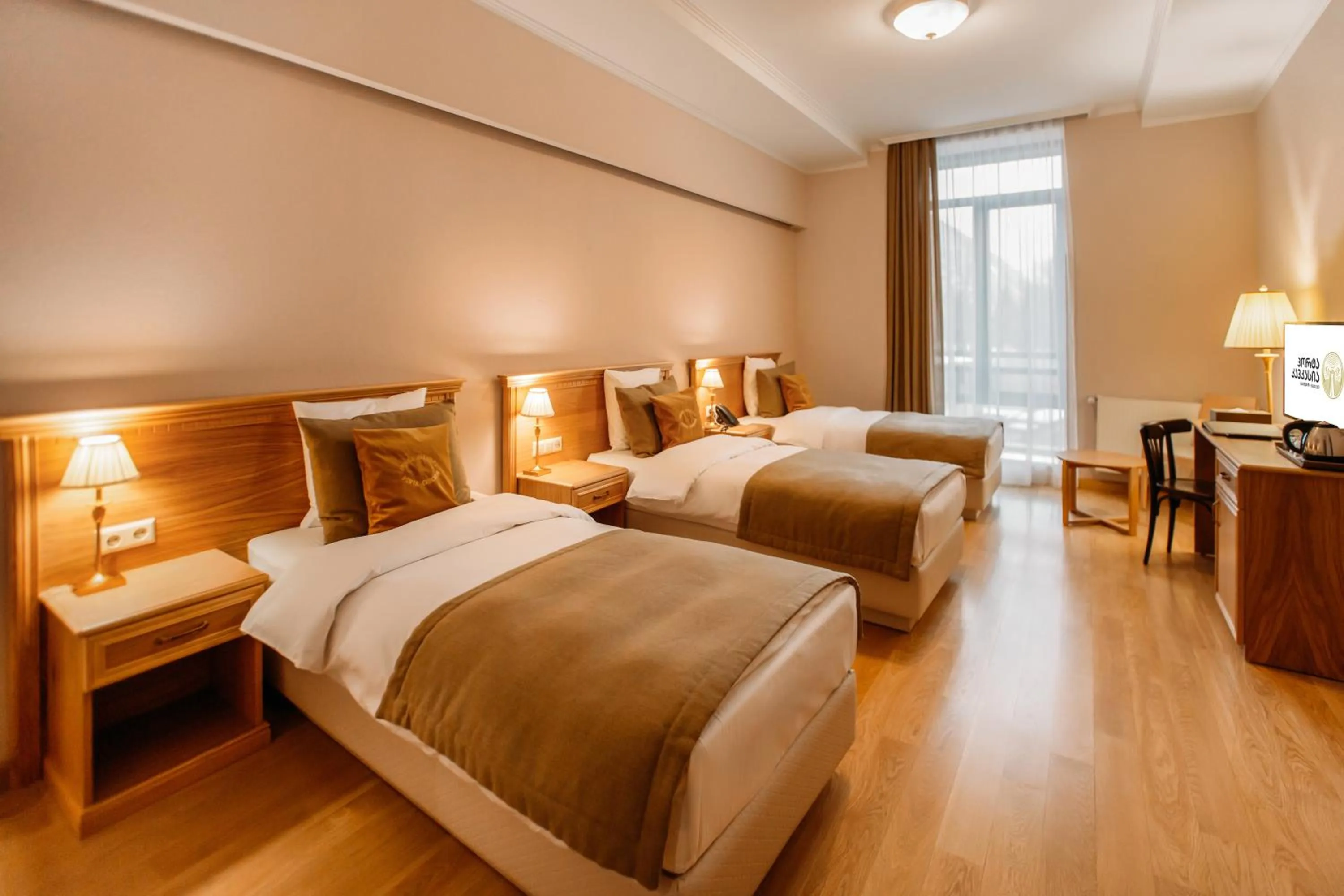 Bed in Porta Caucasia Kazbegi