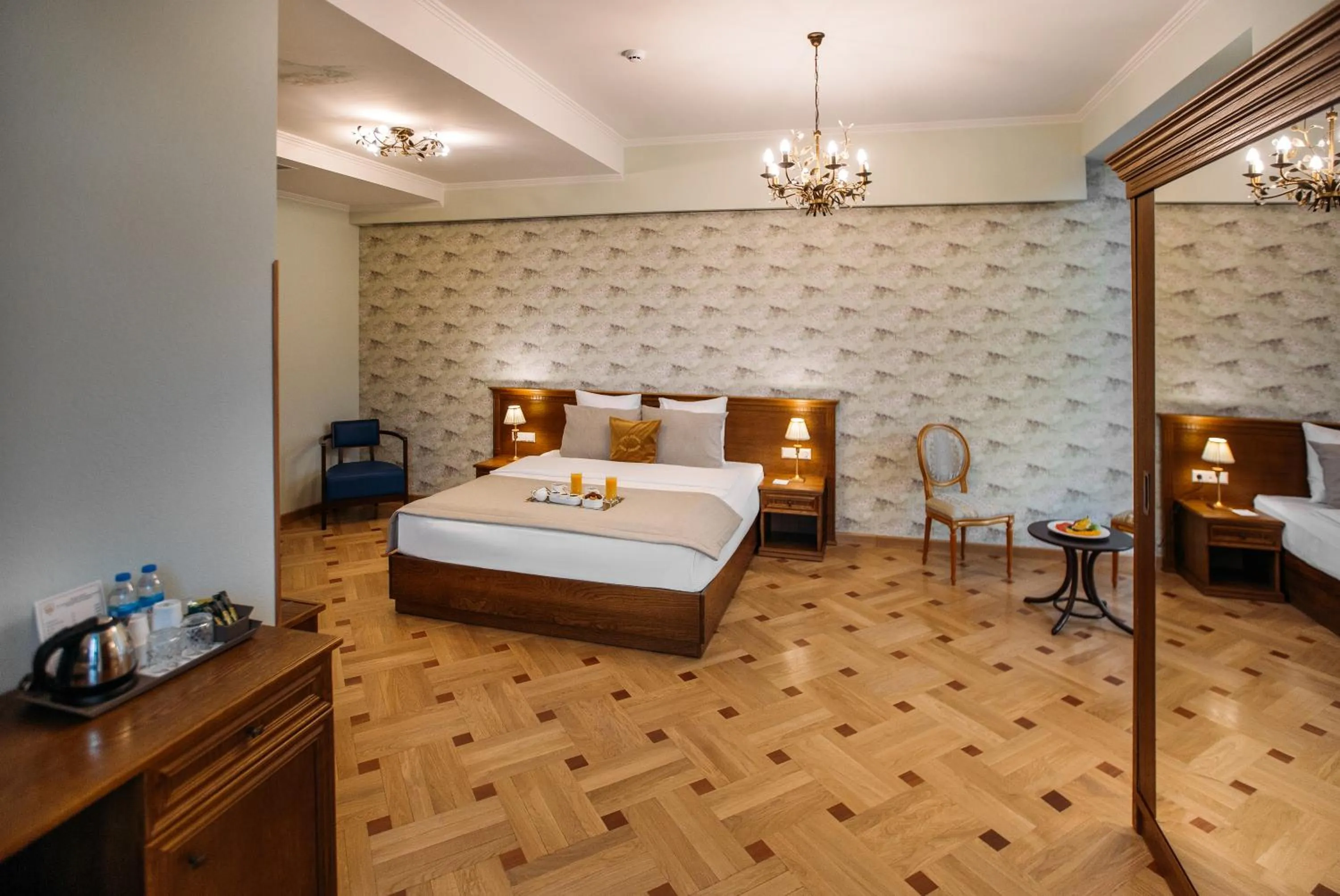 Bed in Porta Caucasia Kazbegi