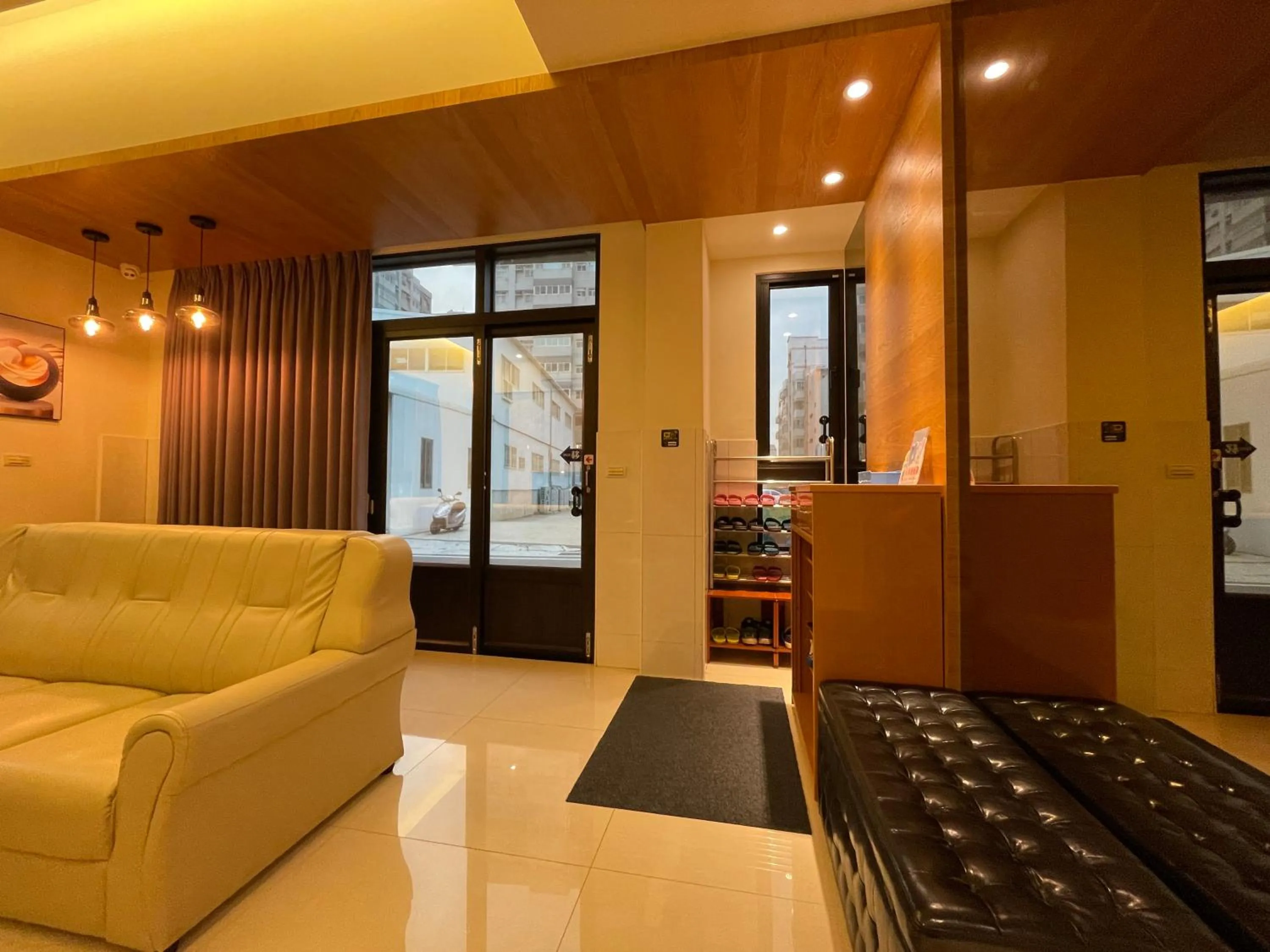 Living room in Cherry Inn