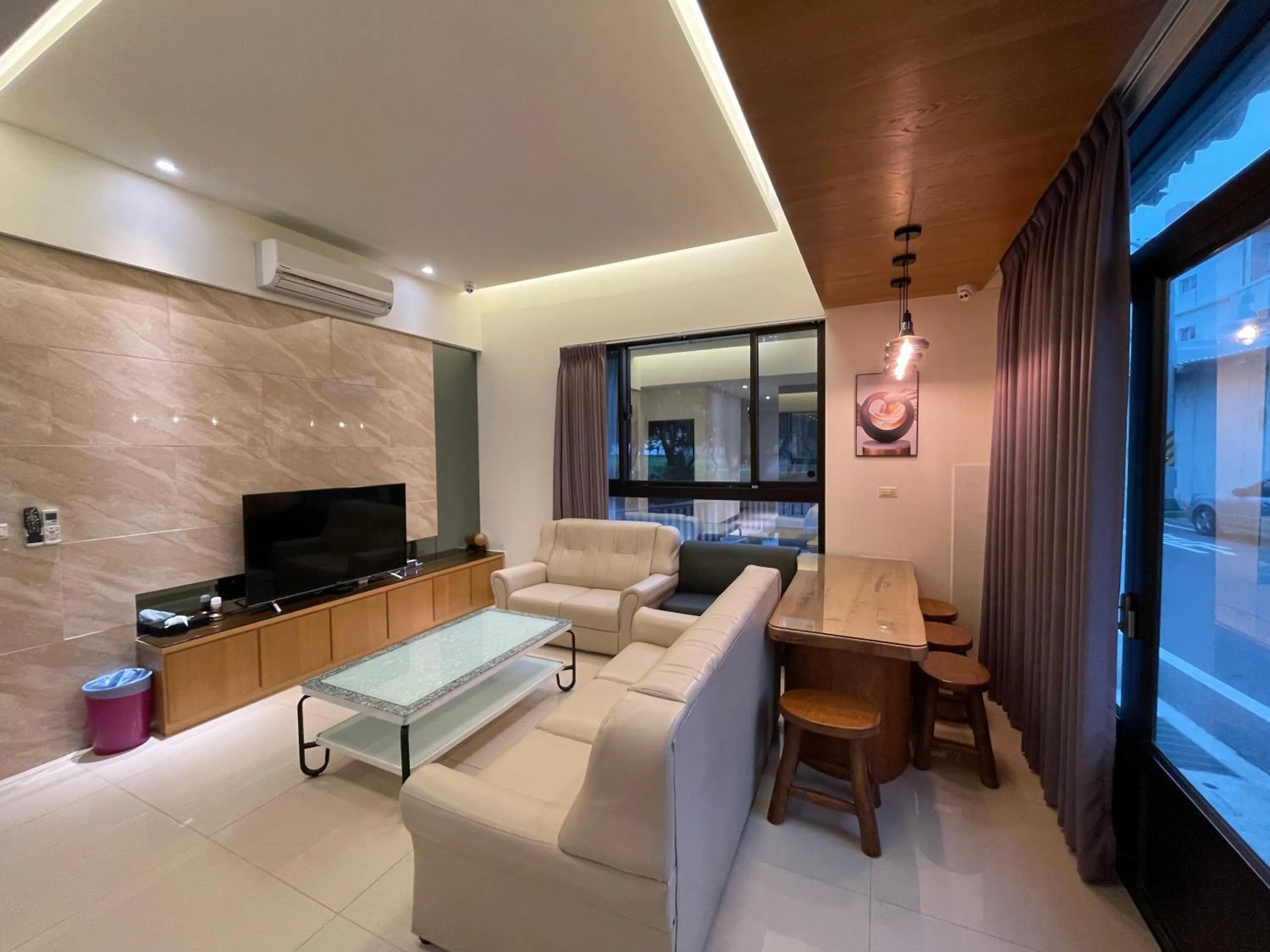 Living room in Cherry Inn