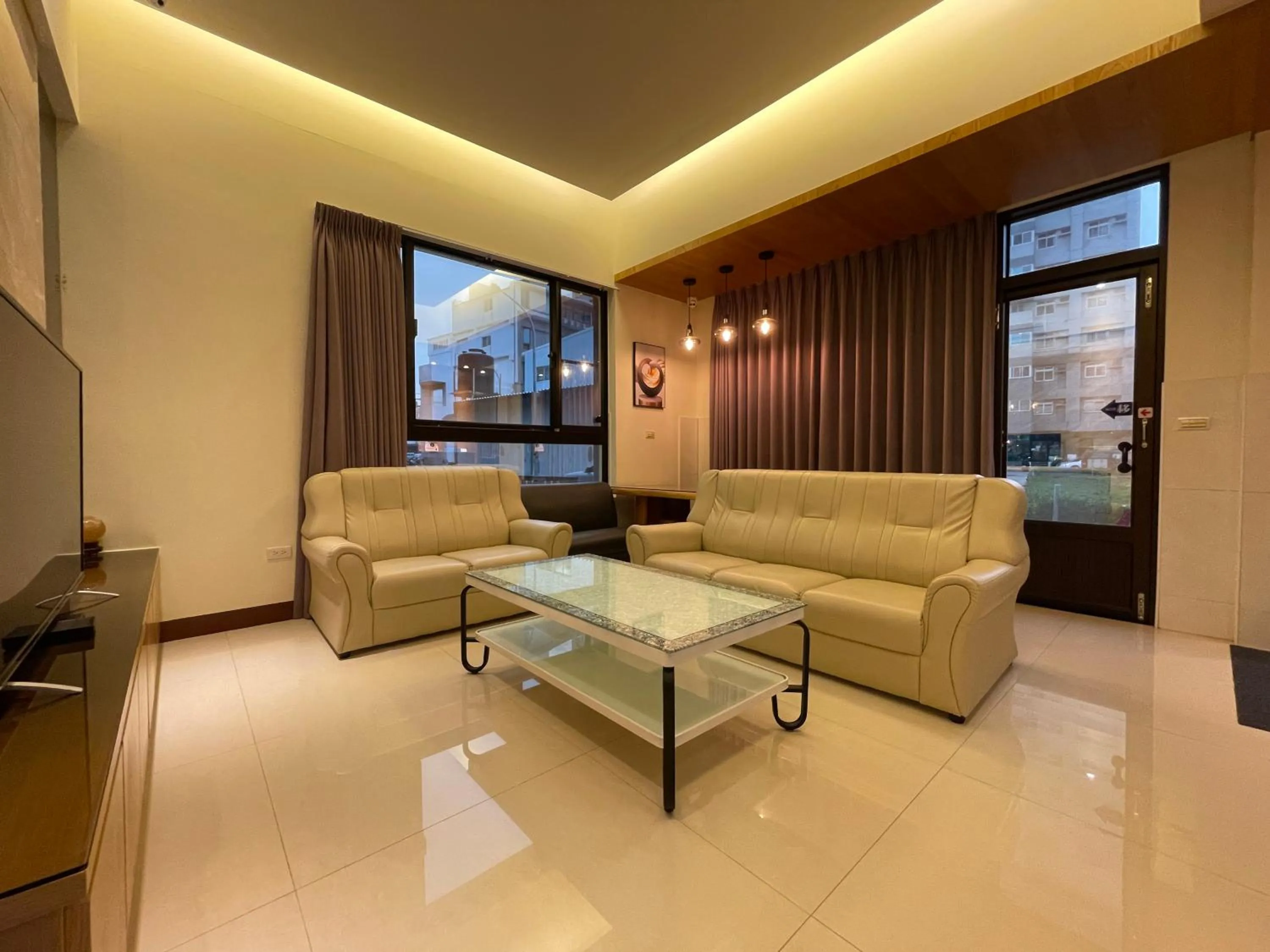 Living room in Cherry Inn