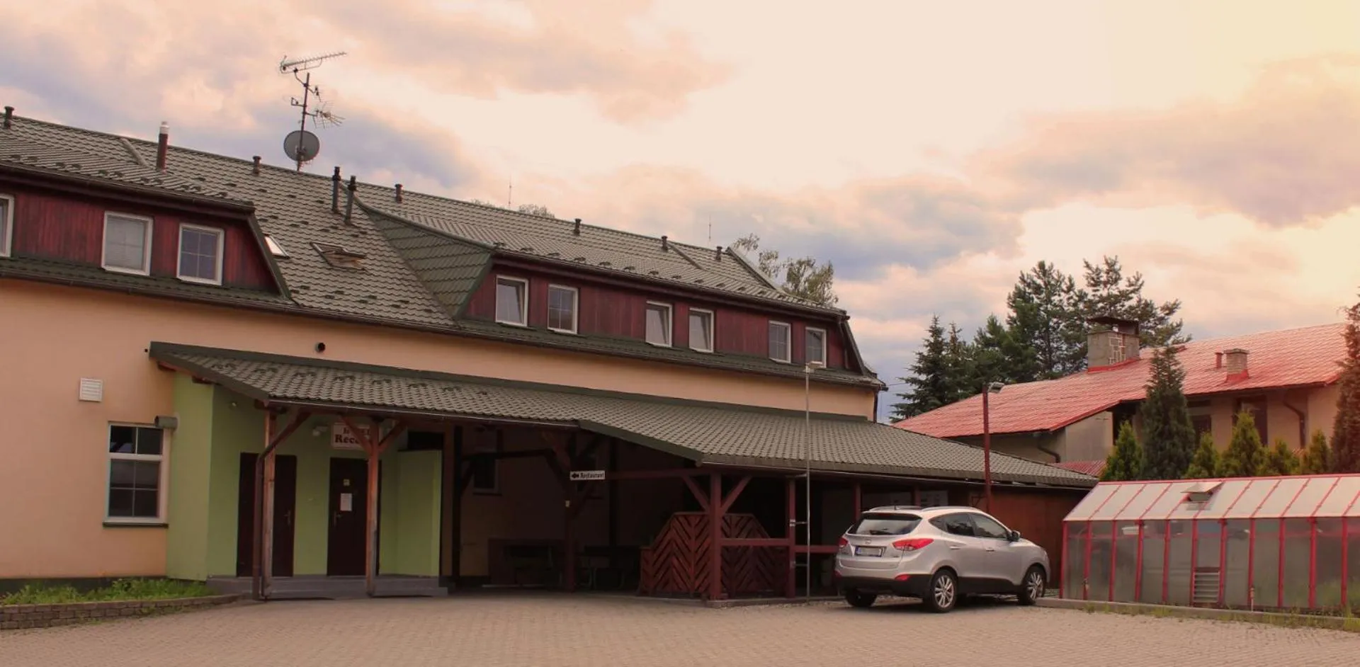 Property building in Hotel Pod Zelenou