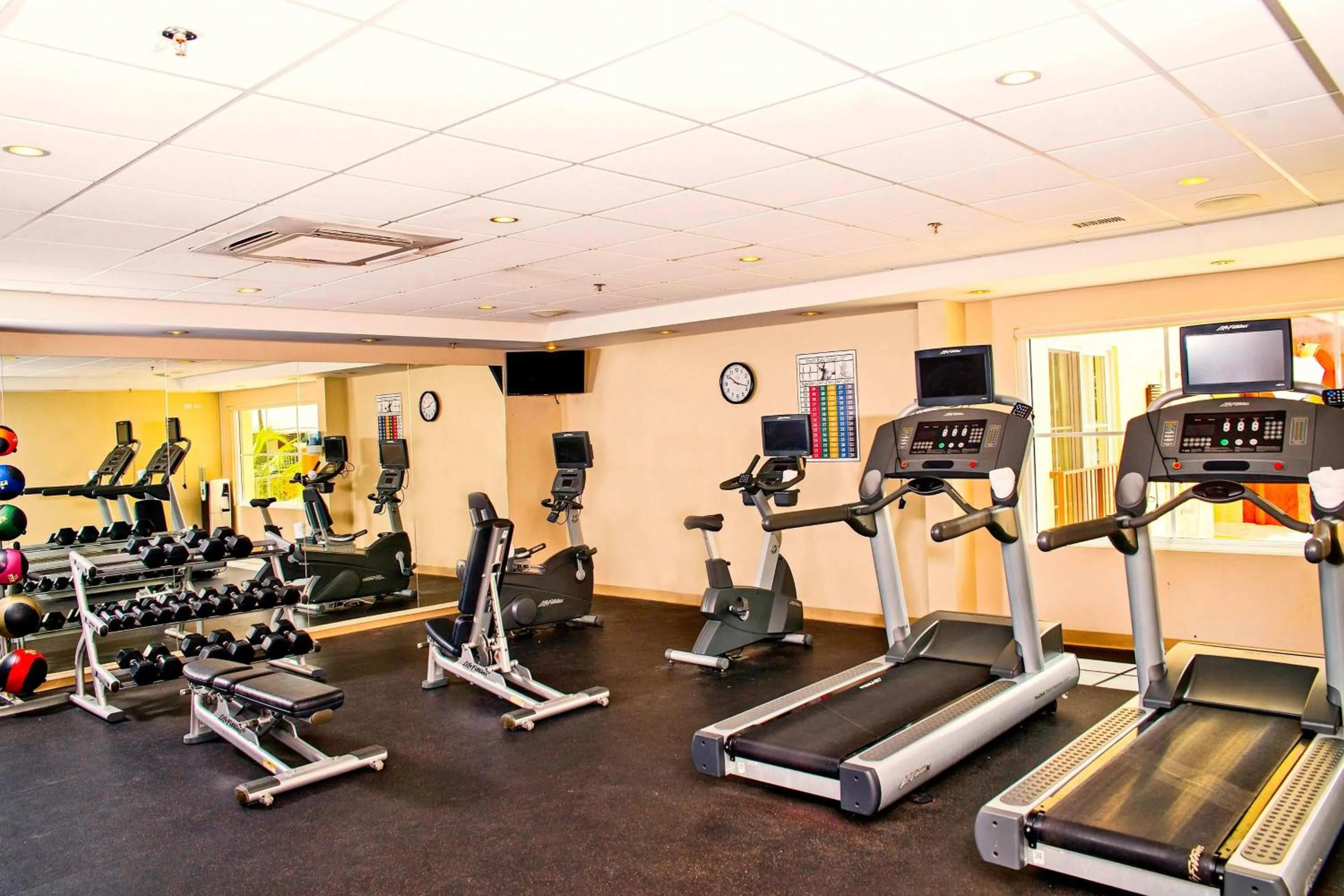 Fitness centre/facilities in Courtyard by Marriott Bridgetown, Barbados