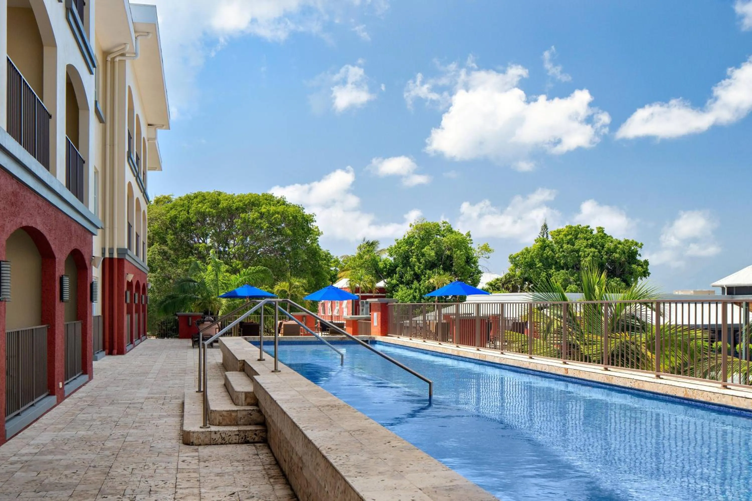 Swimming pool in Courtyard by Marriott Bridgetown, Barbados