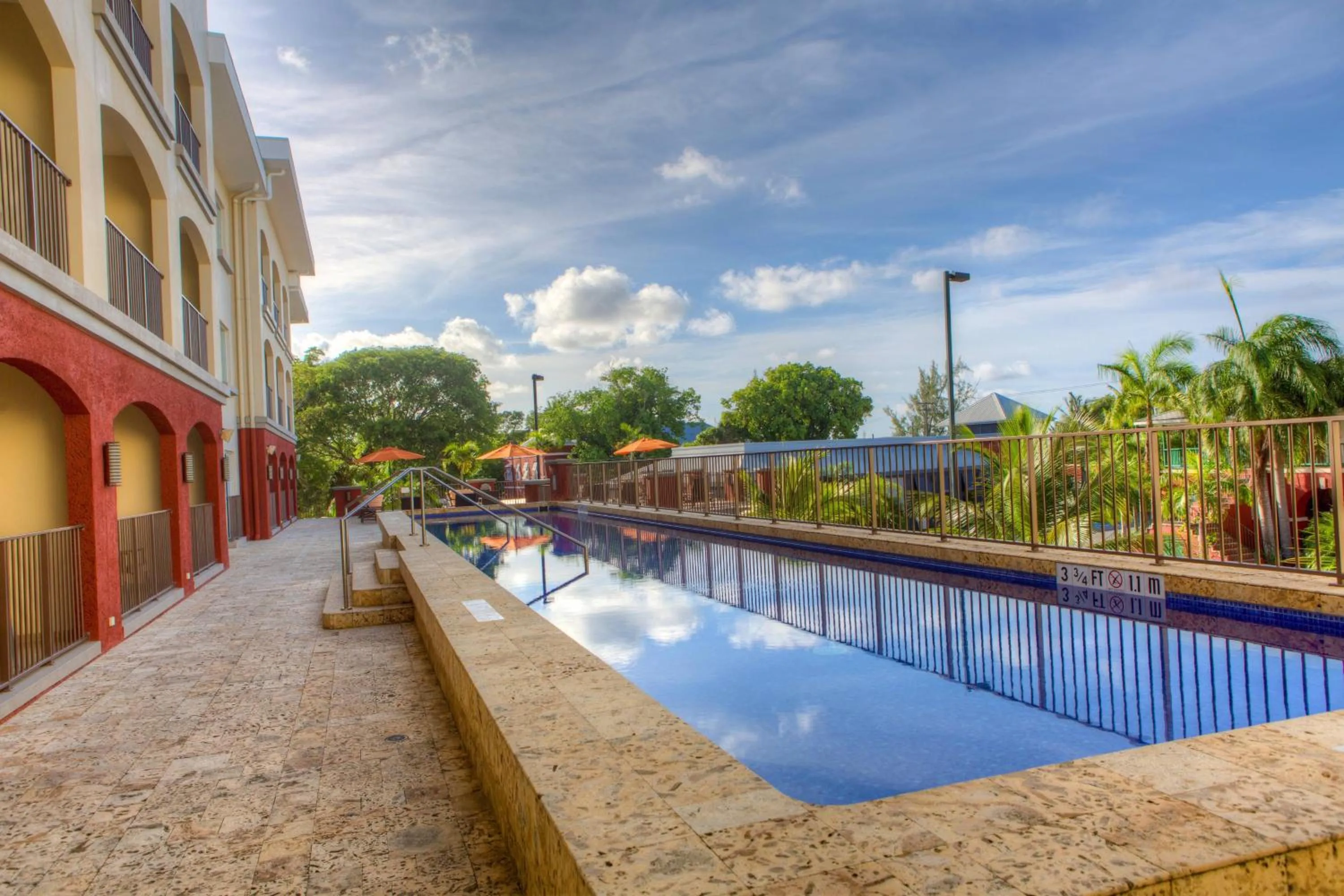 Swimming pool in Courtyard by Marriott Bridgetown, Barbados