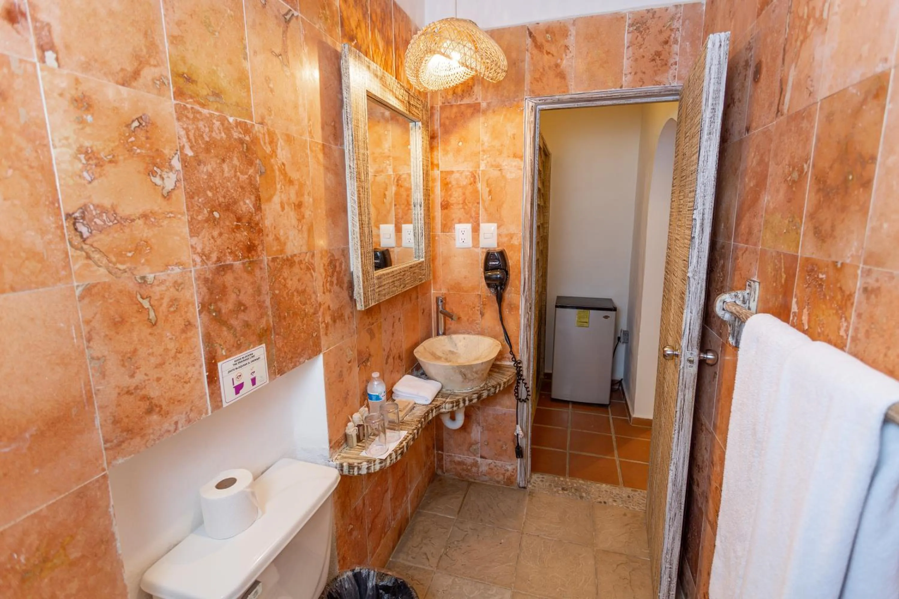 Bathroom in Holbox Dream Beachfront Hotel