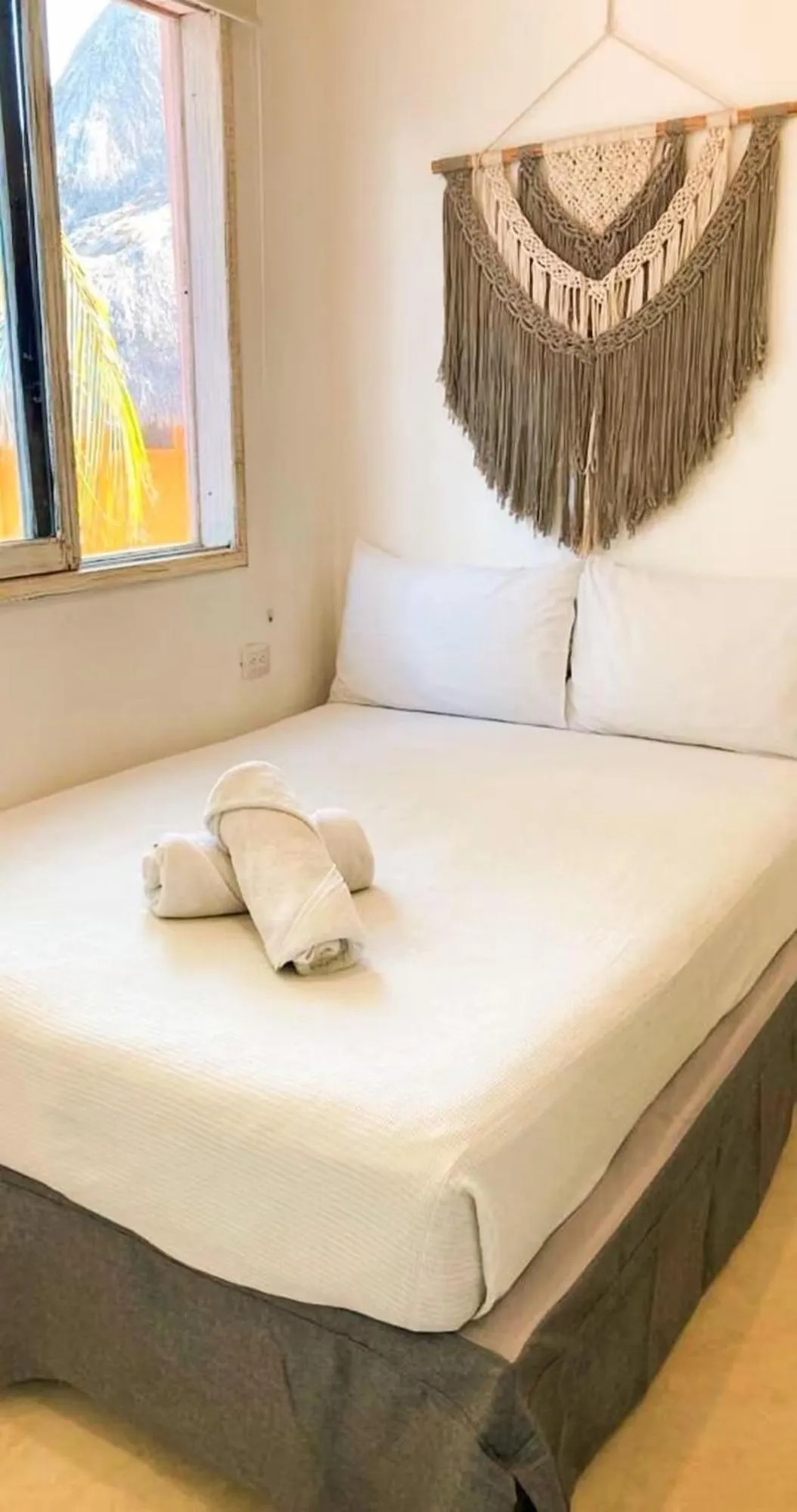 Bed in Holbox Dream Beachfront Hotel