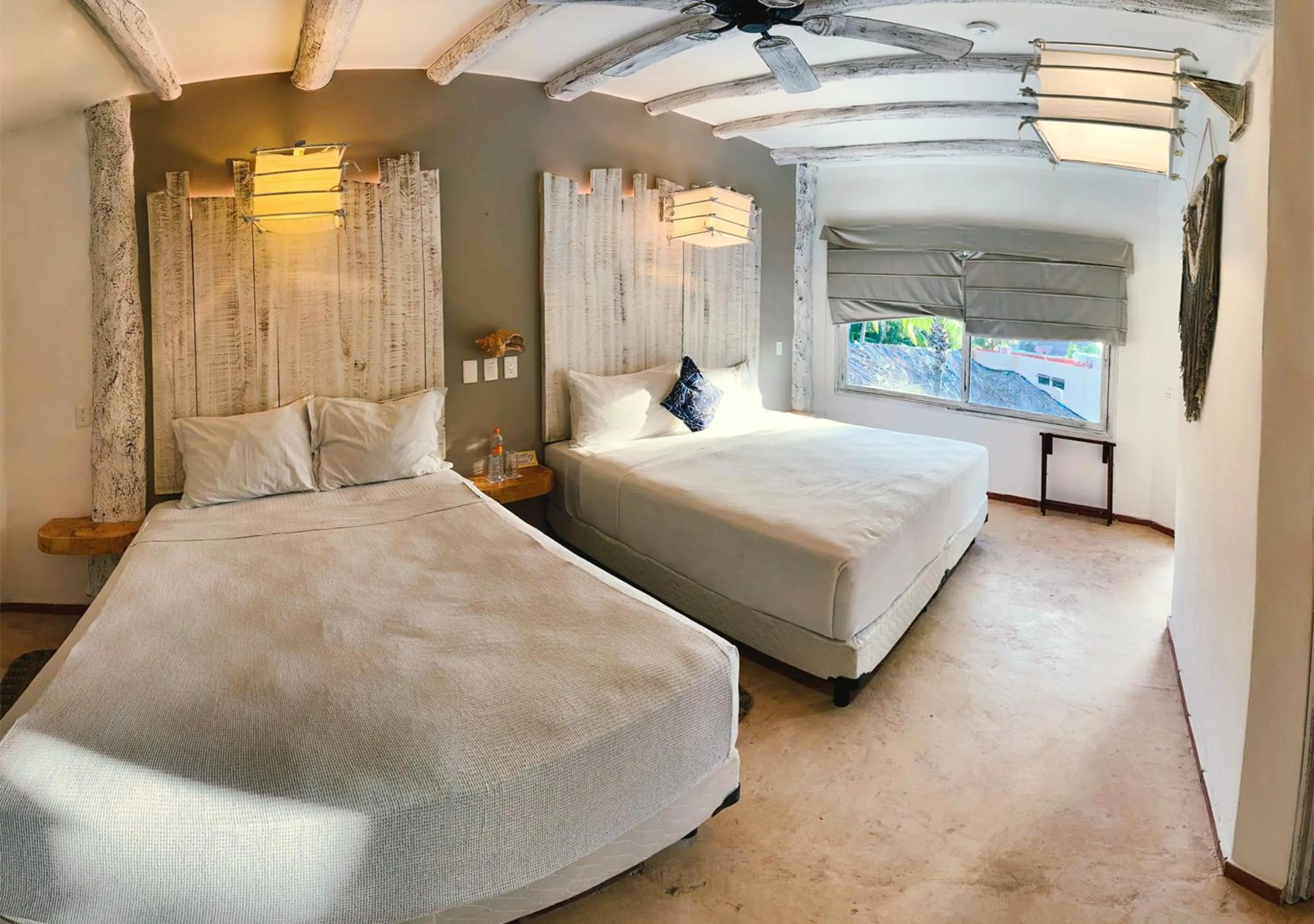 Seating area, Bed in Holbox Dream Beachfront Hotel