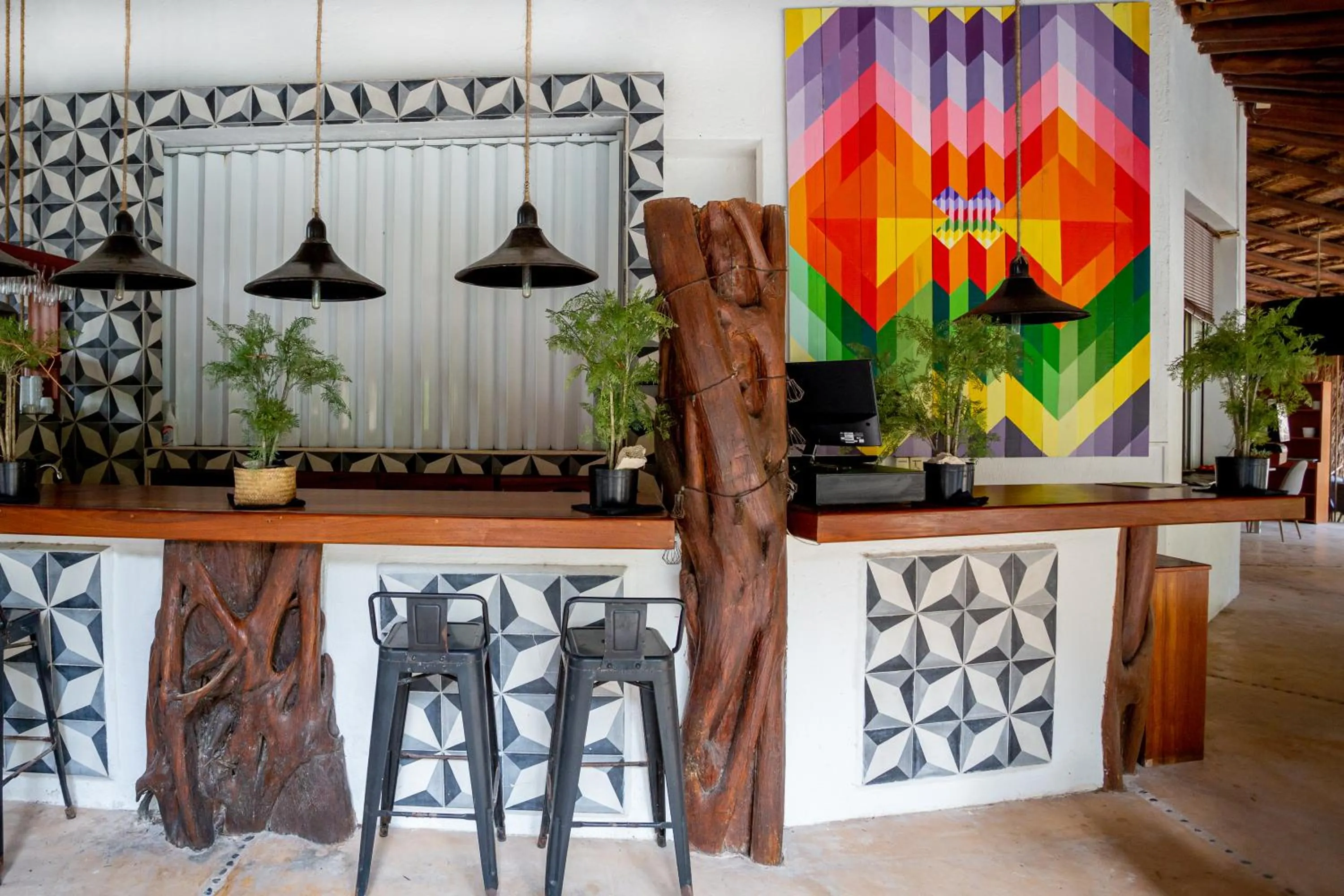 Lounge or bar in Holbox Dream Beachfront Hotel